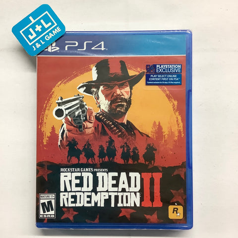 Red Dead Redemption 2 - (PS4) Playstation 4 Video Games Rockstar Games   