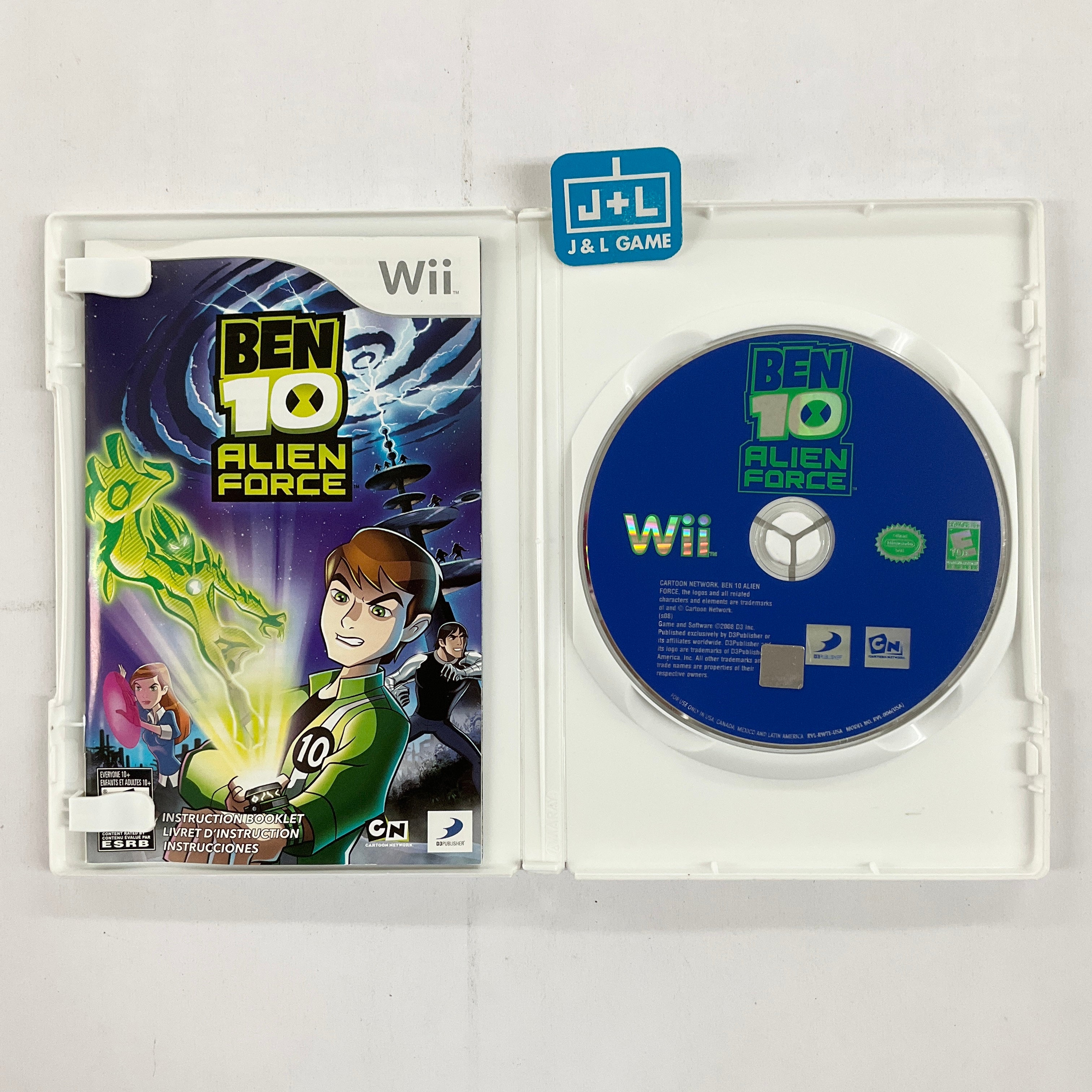 Ben 10: Alien Force - Nintendo Wii [Pre-Owned] Video Games D3Publisher   