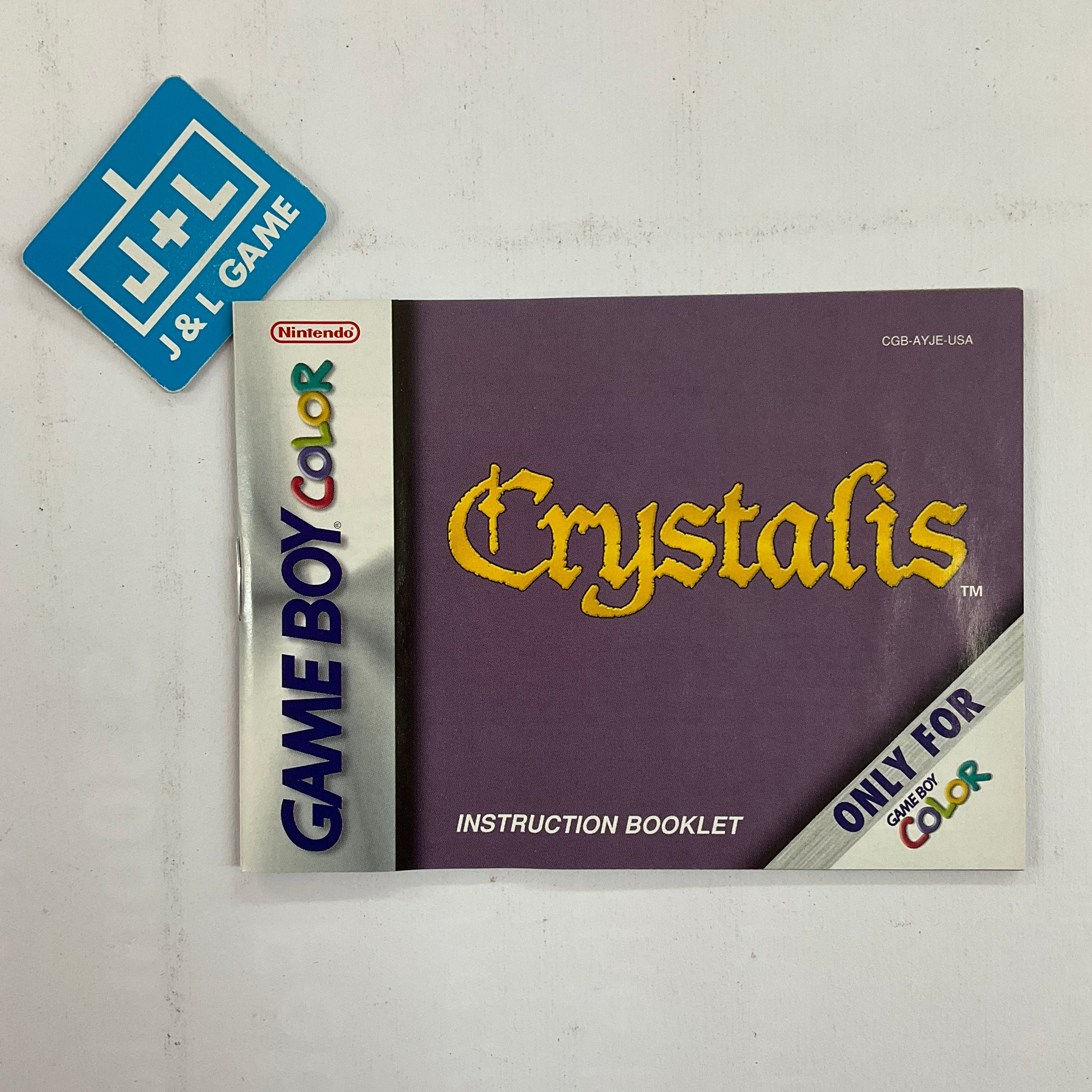 Crystalis - (GBC) Game Boy Color [Pre-Owned] Video Games Nintendo   