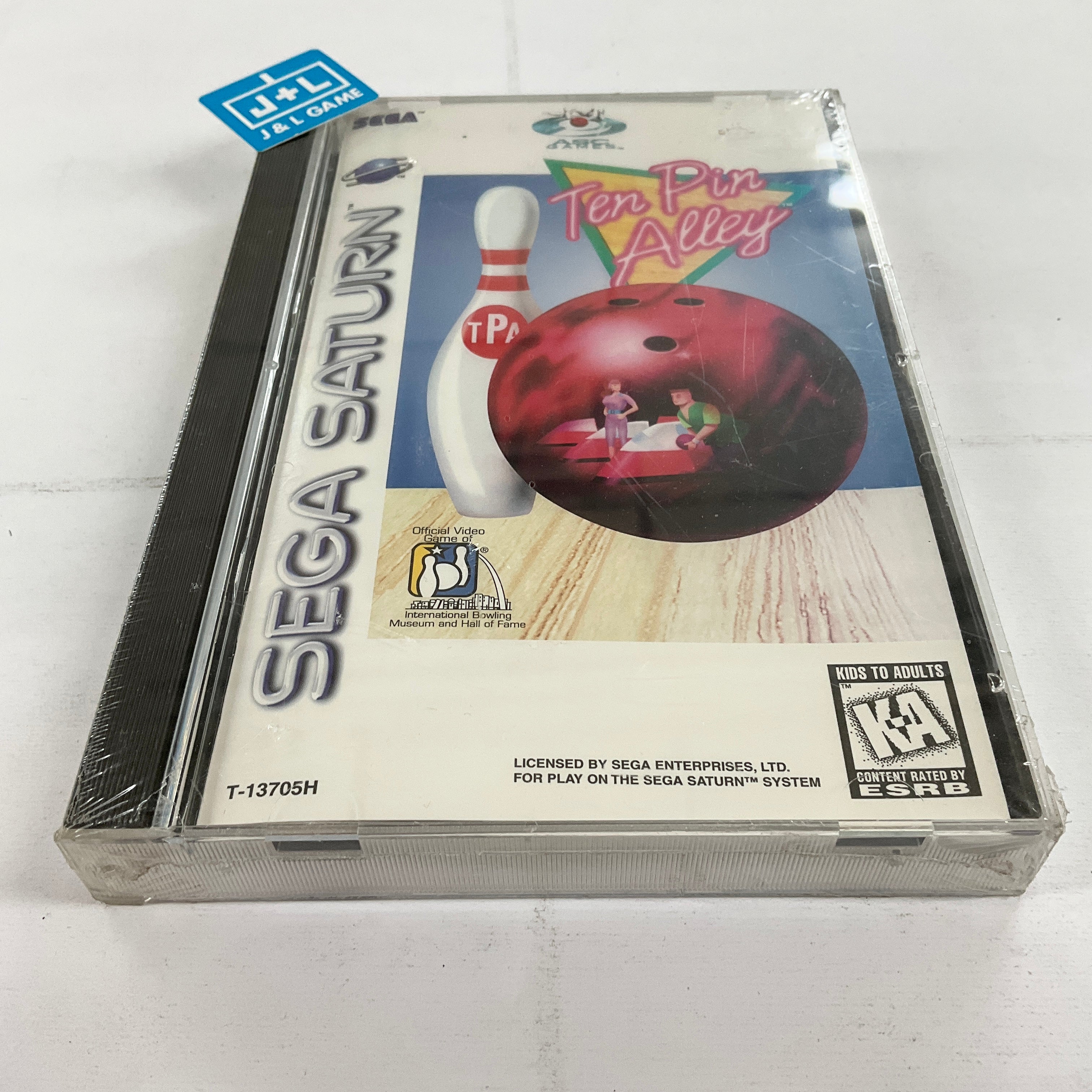 Ten Pin Alley - (SS) SEGA Saturn Video Games ASC Games   