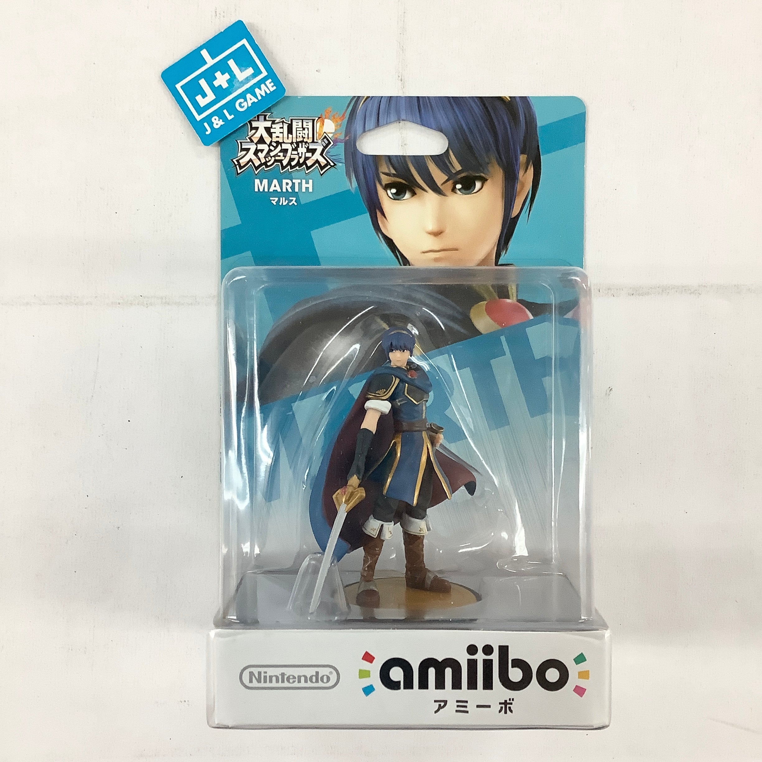 Marth (Super Smash Bros. series) - Nintendo WiiU Amiibo (Japanese Import) Amiibo Nintendo   