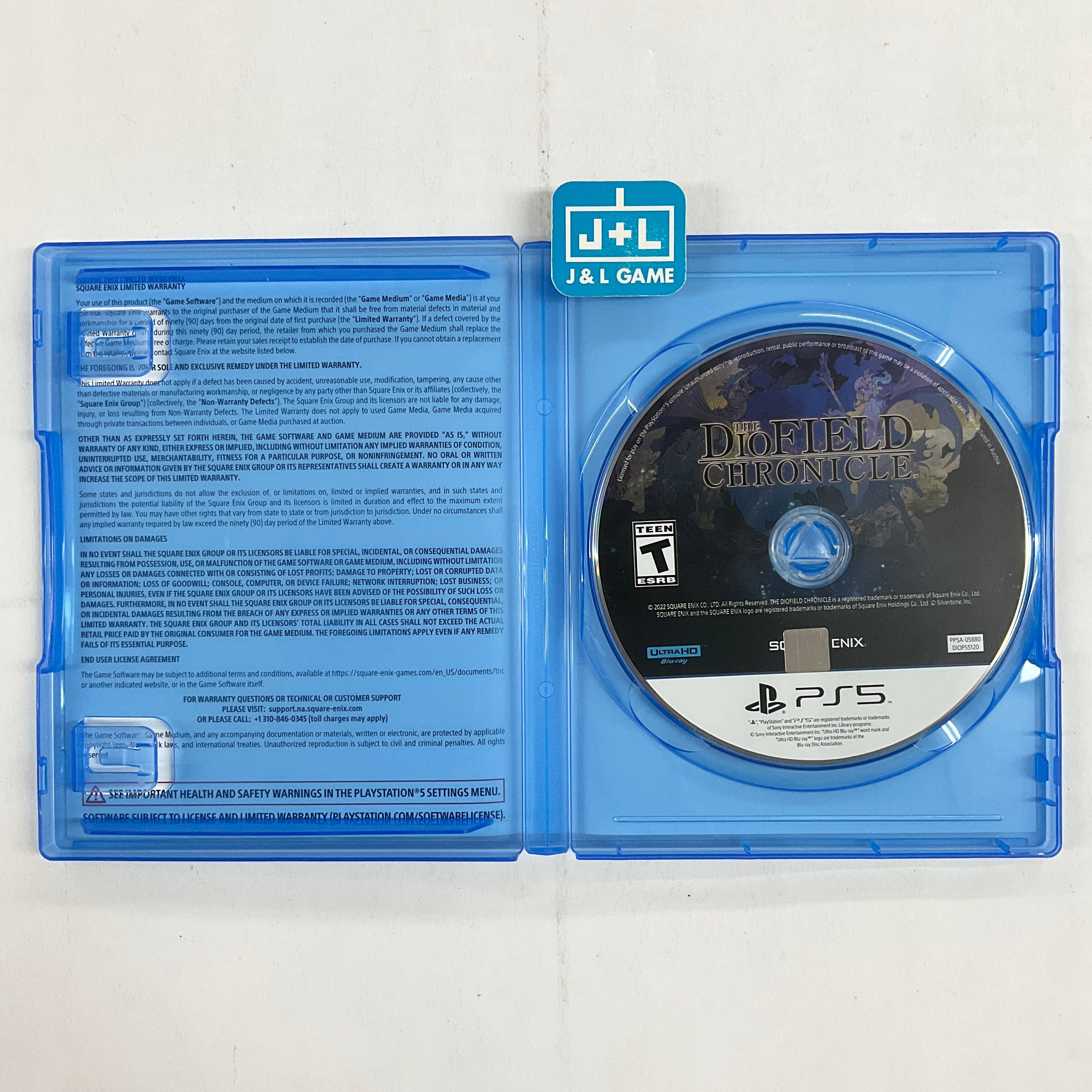 The Diofield Chronicle - (PS5) PlayStation 5 [Pre-Owned] Video Games Square Enix   