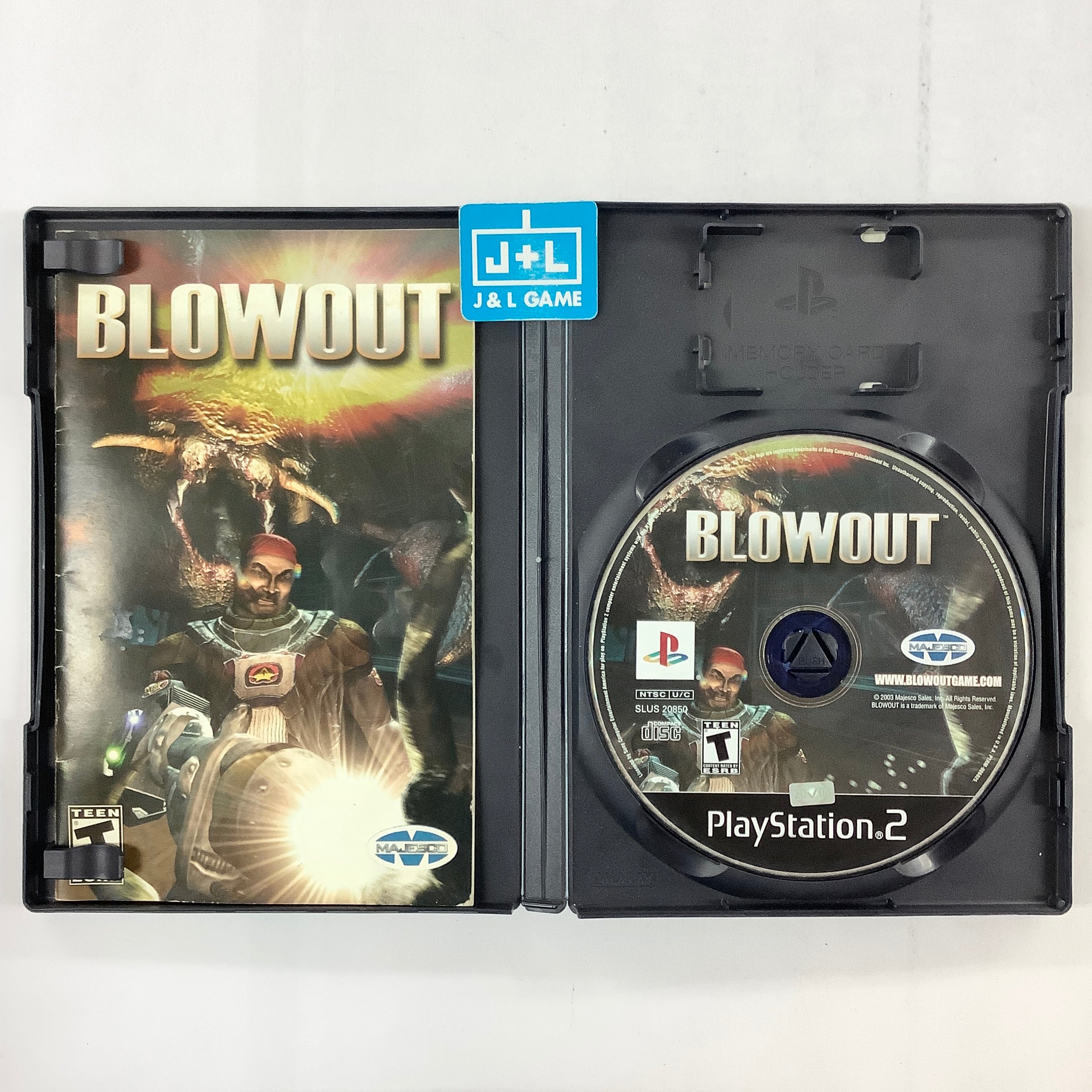 BlowOut - (PS2) PlayStation 2 [Pre-Owned] Video Games Majesco   