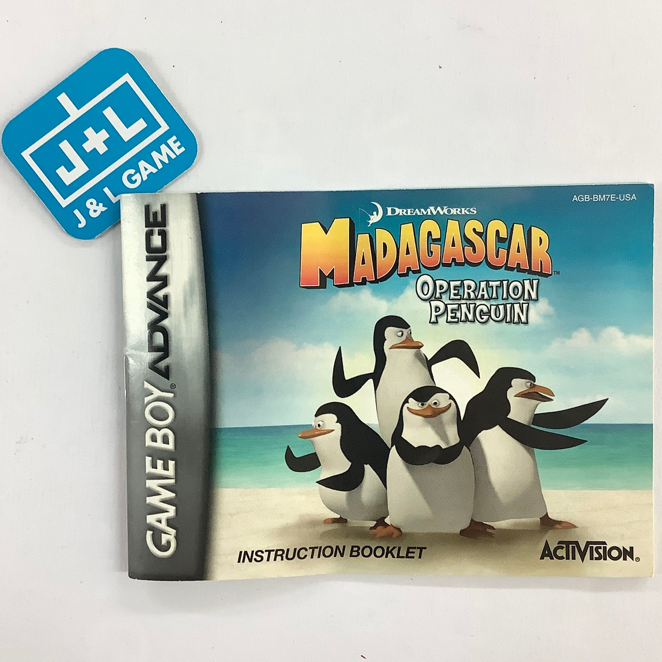 Dreamworks Madagascar: Operation Penguin - (GBA) Game Boy Advance [Pre-Owned] Video Games Activision   