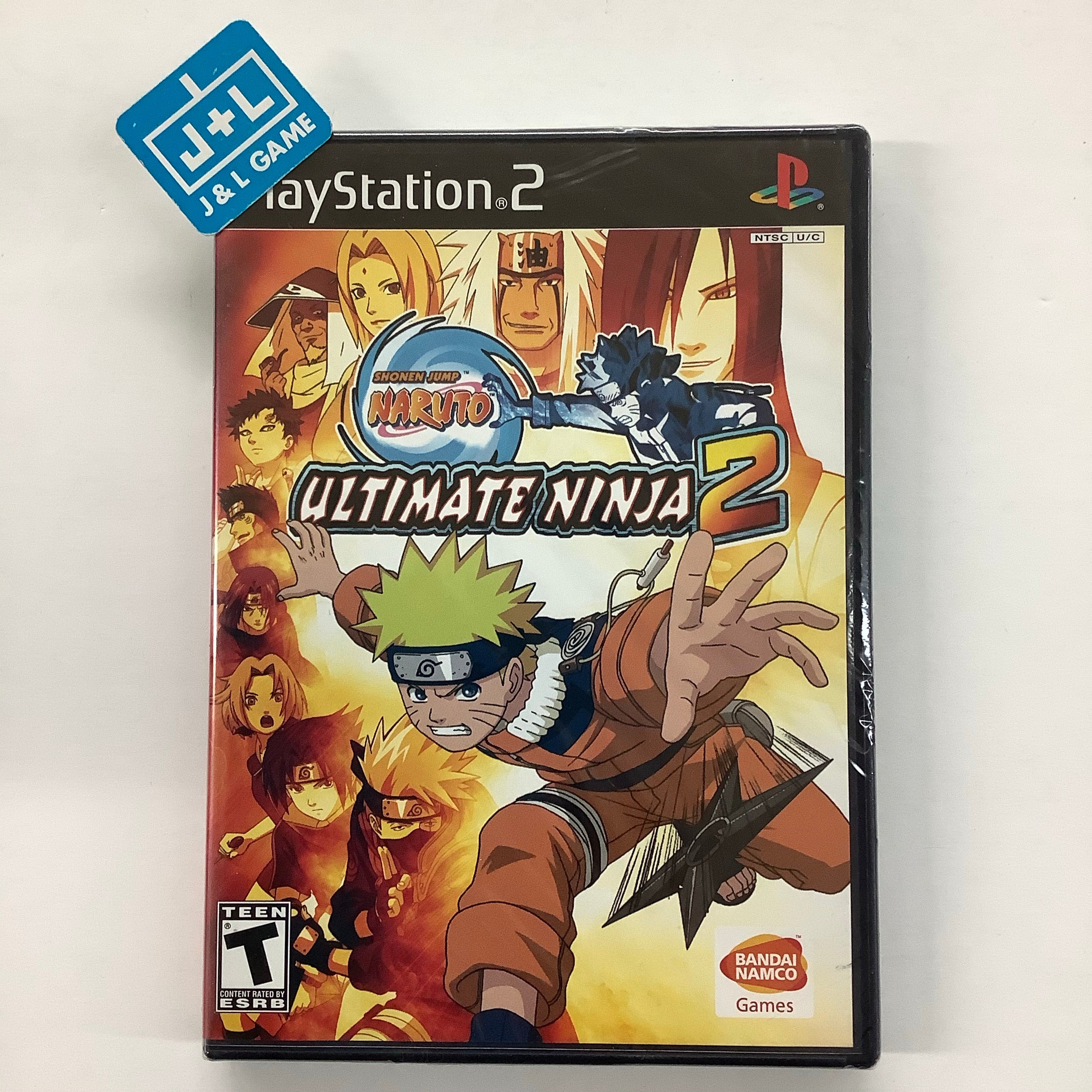 Naruto: Ultimate Ninja 2 - (PS2) PlayStation 2 Video Games Namco Bandai Games   