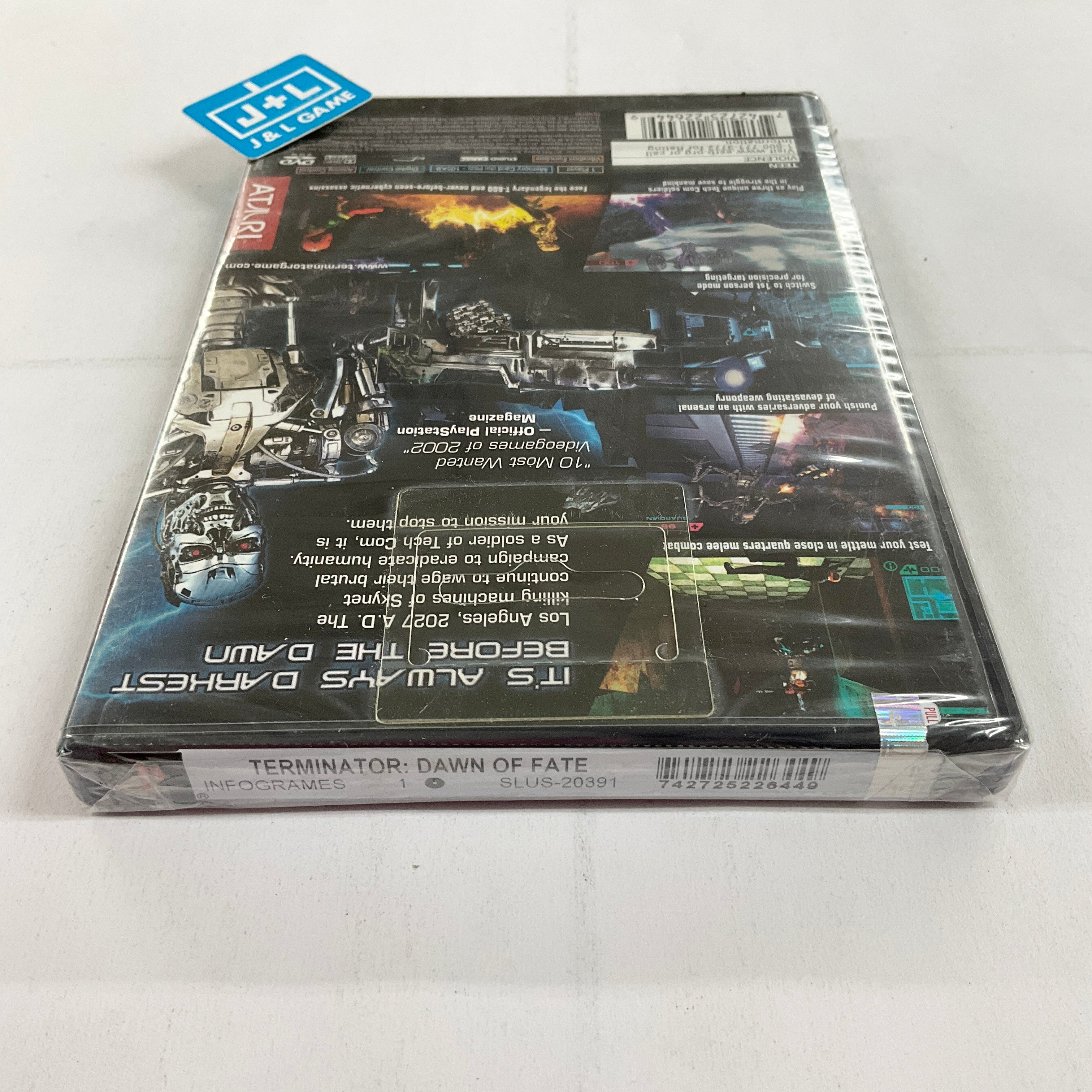 The Terminator: Dawn of Fate - (PS2) PlayStation 2 Video Games Atari SA   