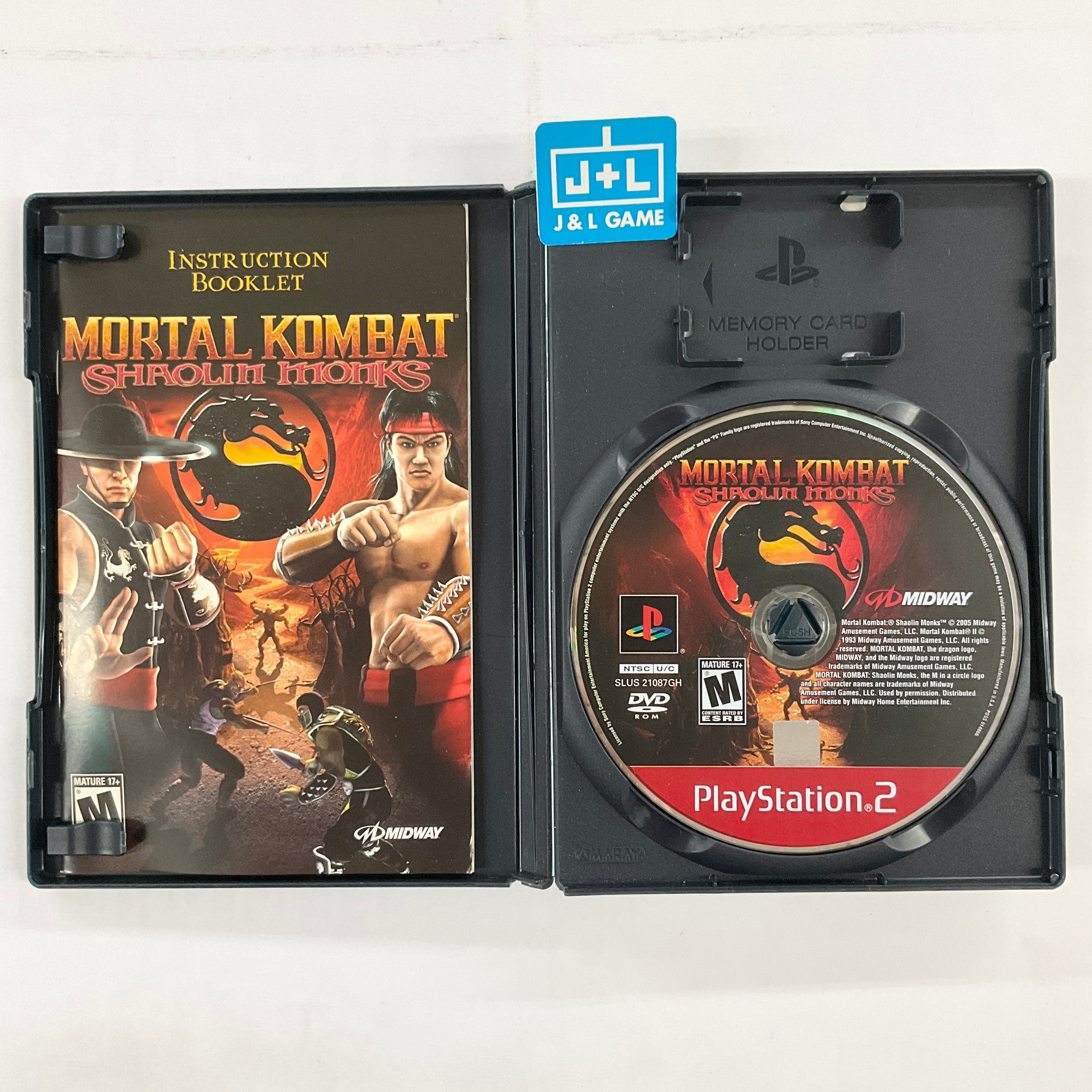 Mortal Kombat: Shaolin Monks (Greatest Hits) - (PS2) PlayStation 2 [Pre-Owned] Video Games Midway   