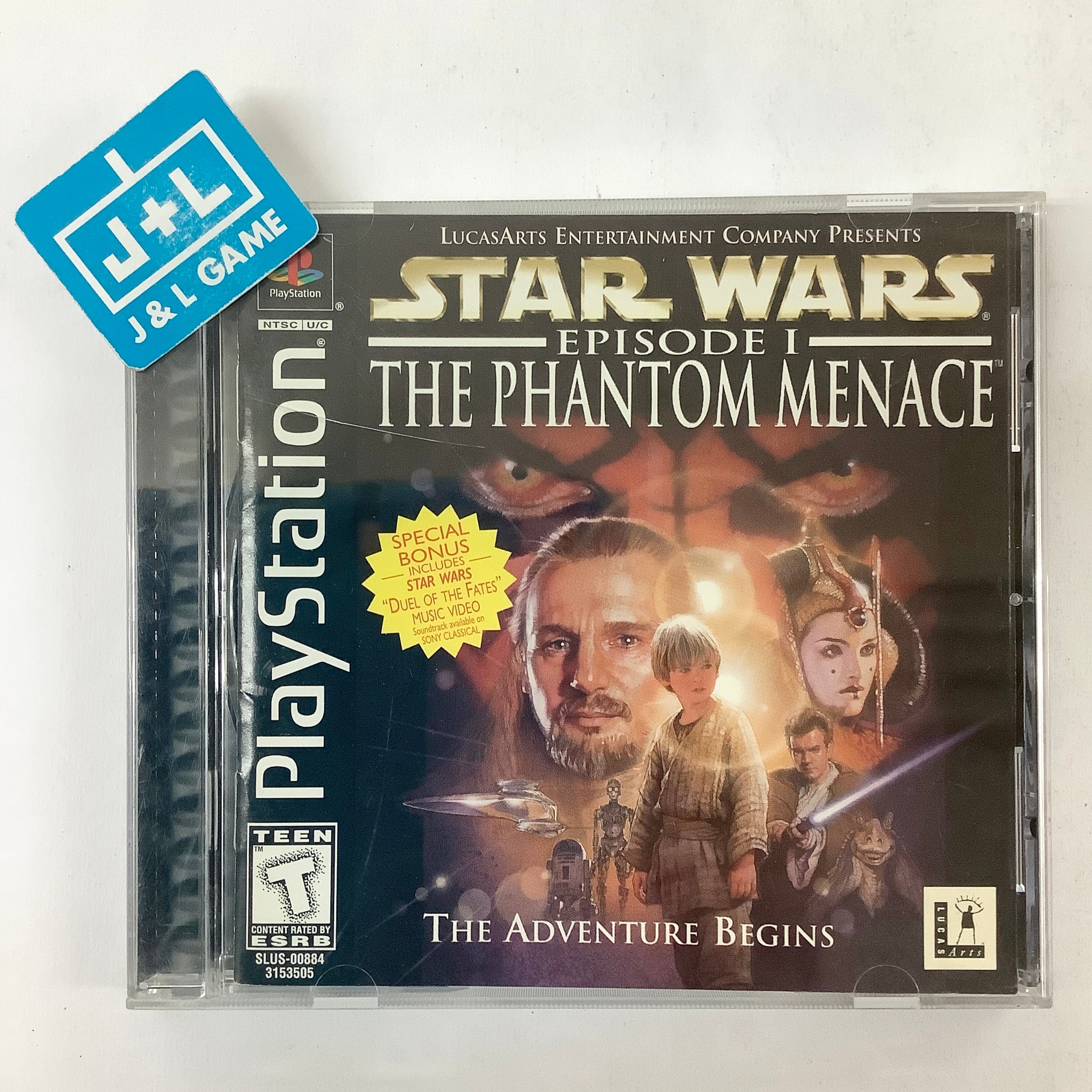 Star Wars: Episode I The Phantom Menace - (PS1) PlayStation 1 [Pre-Owned] Video Games LucasArts   