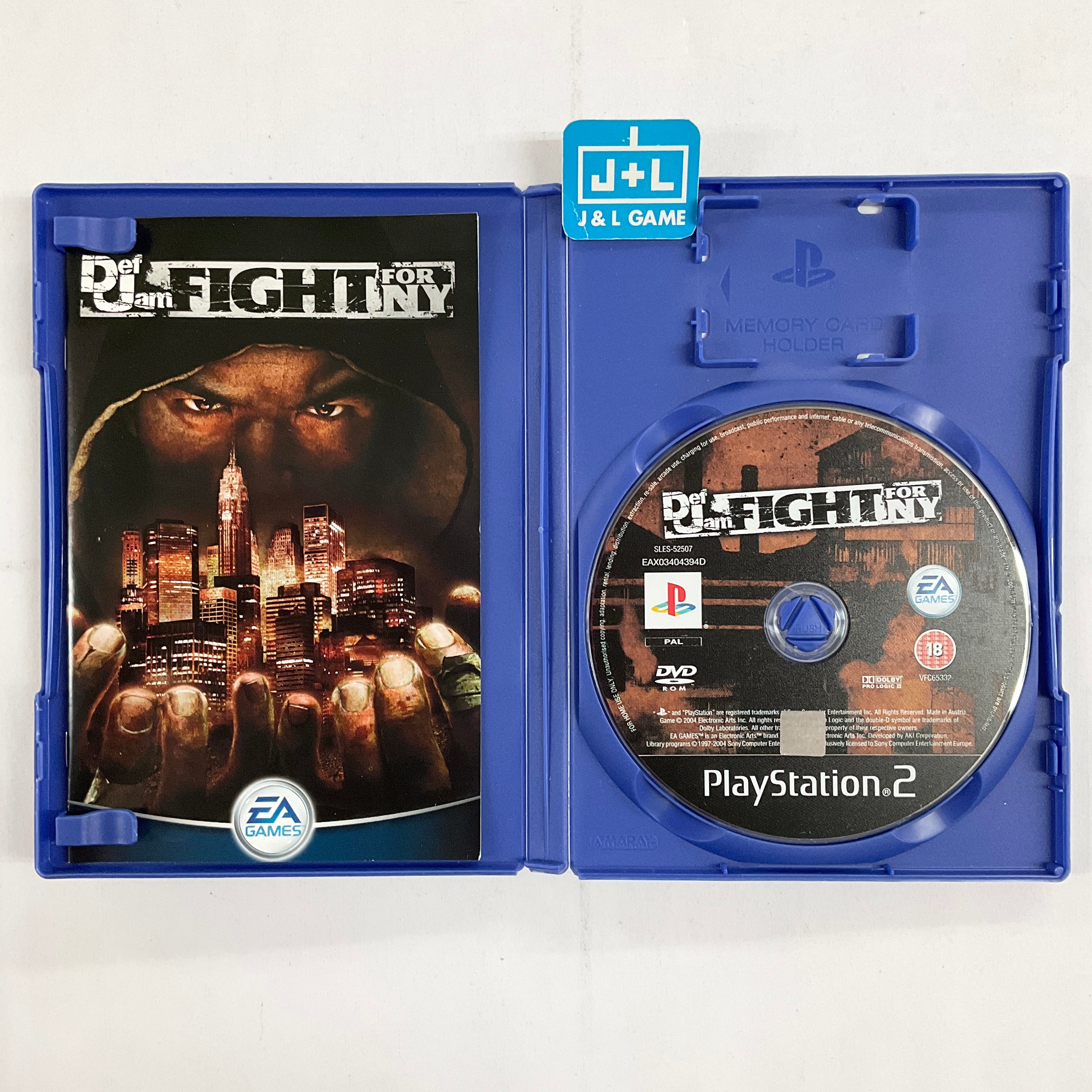 Def Jam: Fight for NY - (PS2) PlayStation 2 [Pre-Owned] (European Import) Video Games EA Games   
