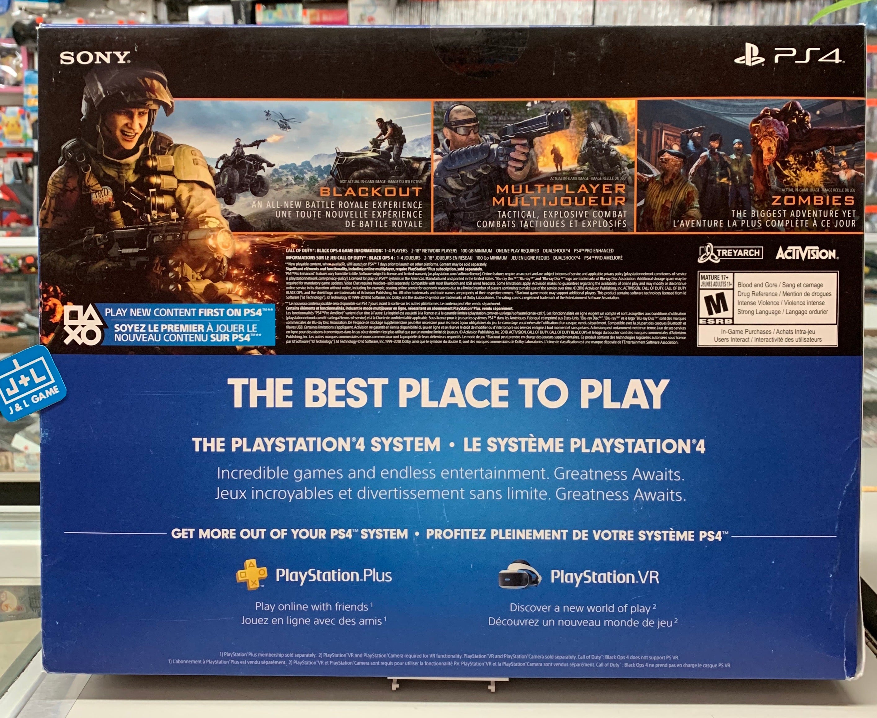 PlayStation 4 Slim 1TB Console - Call of Duty: Black Ops 4 Bundle Consoles Sony Interactive Entertainment LLC   