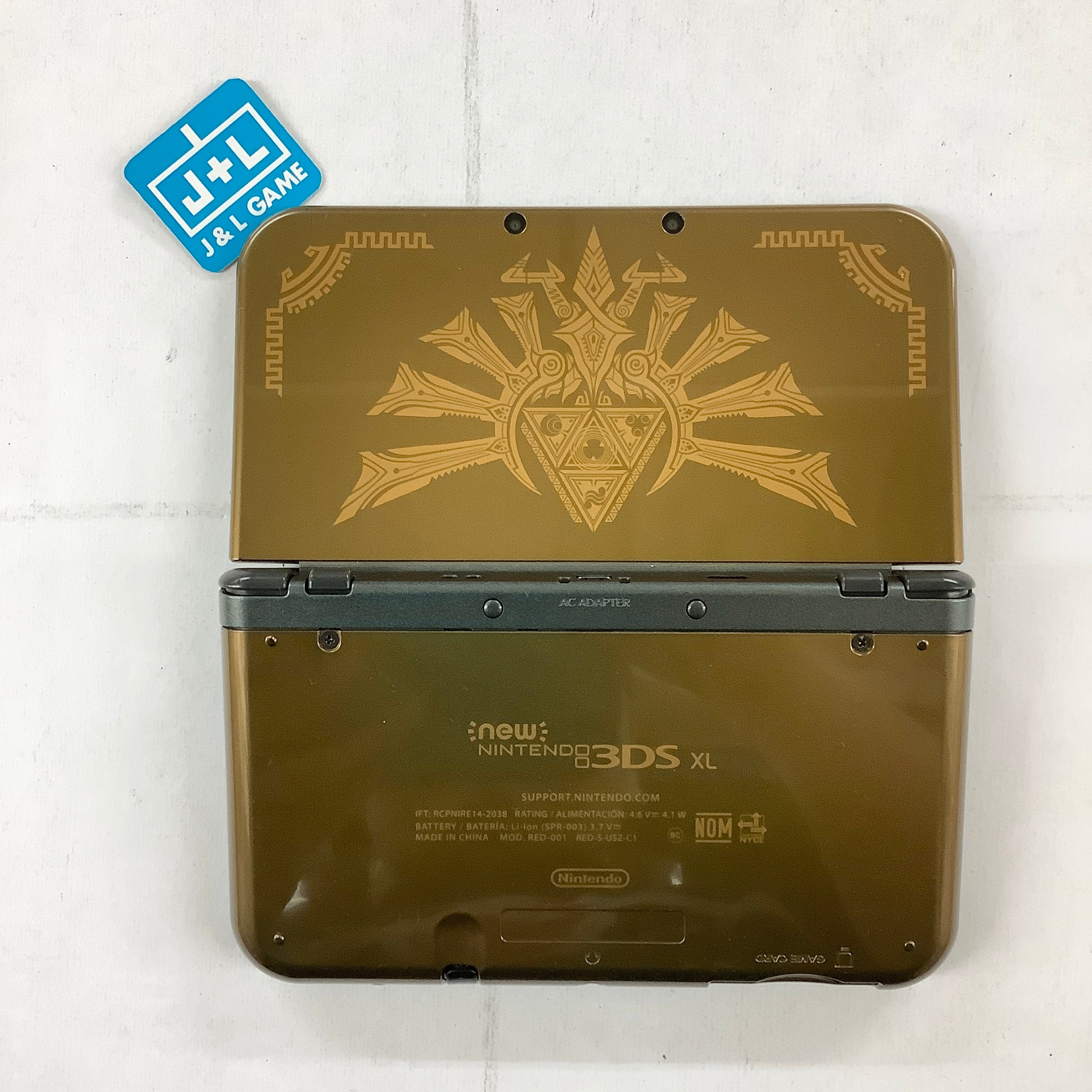 New Nintendo 3DS XL Console (Hyrule Edition) - Nintendo 3DS [Pre-Owned] Consoles Nintendo   