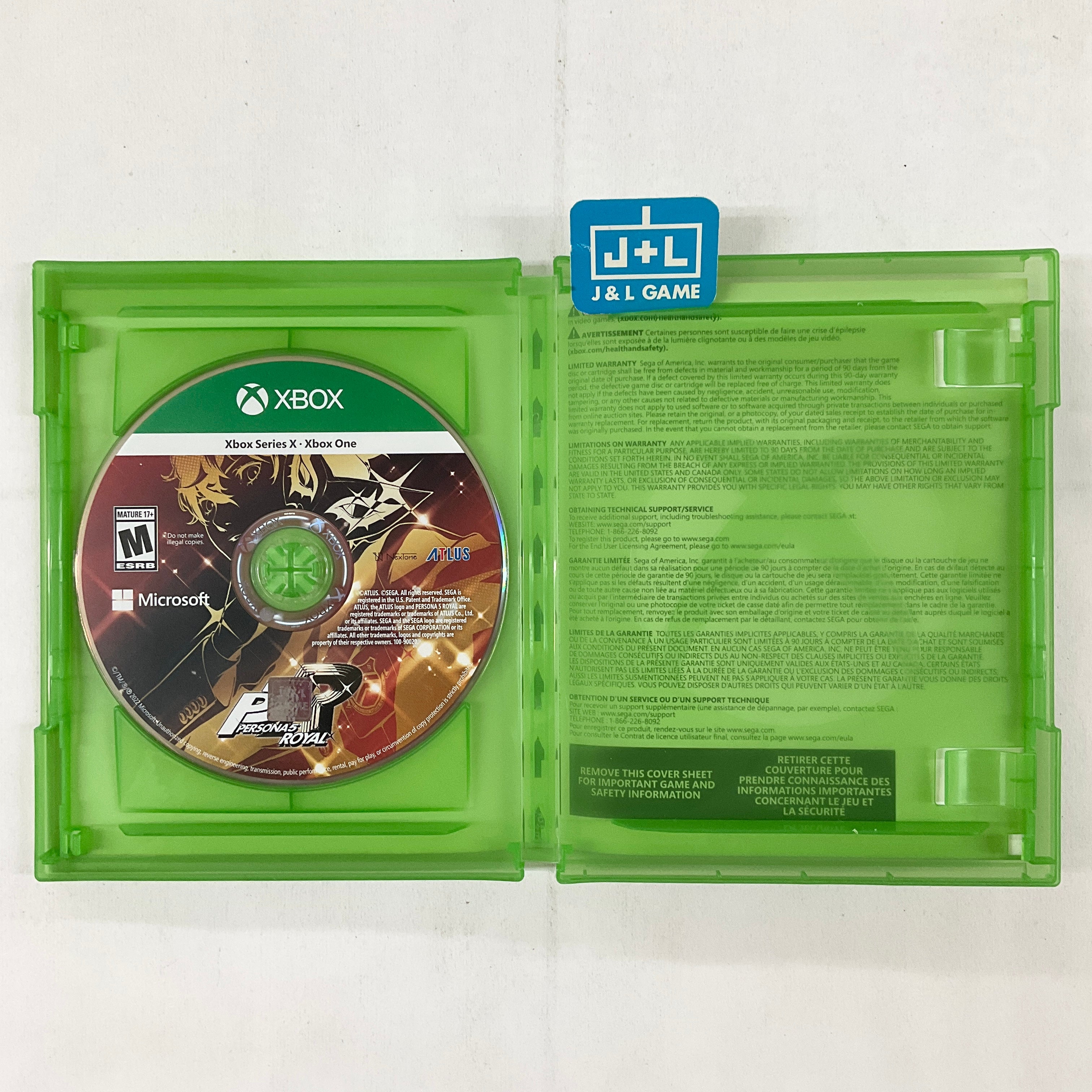 Persona 5 Royal - (XSX) Xbox Series X [Pre-Owned] Video Games SEGA   