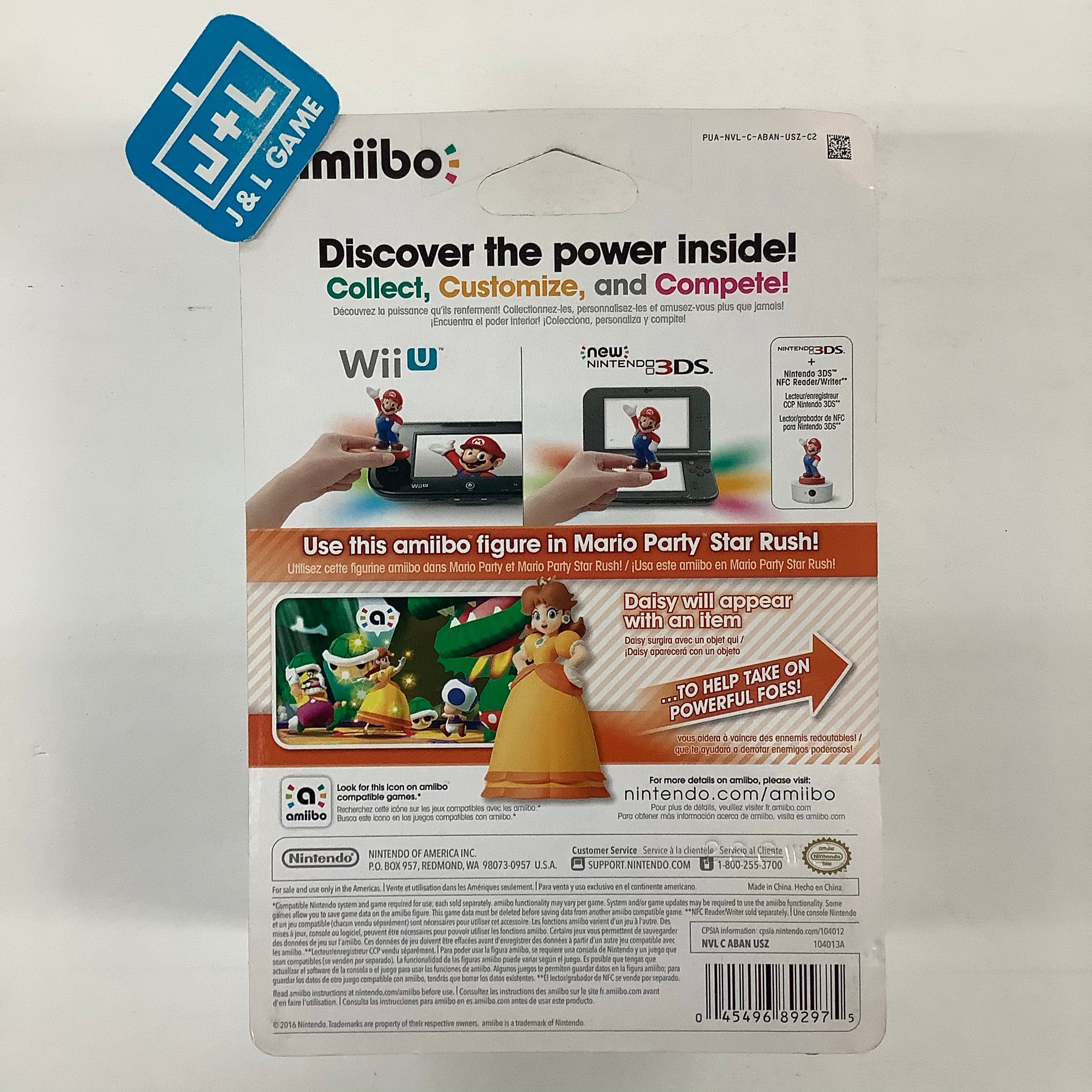 Daisy (Super Mario series) - Nintendo 3DS Amiibo Amiibo Nintendo   