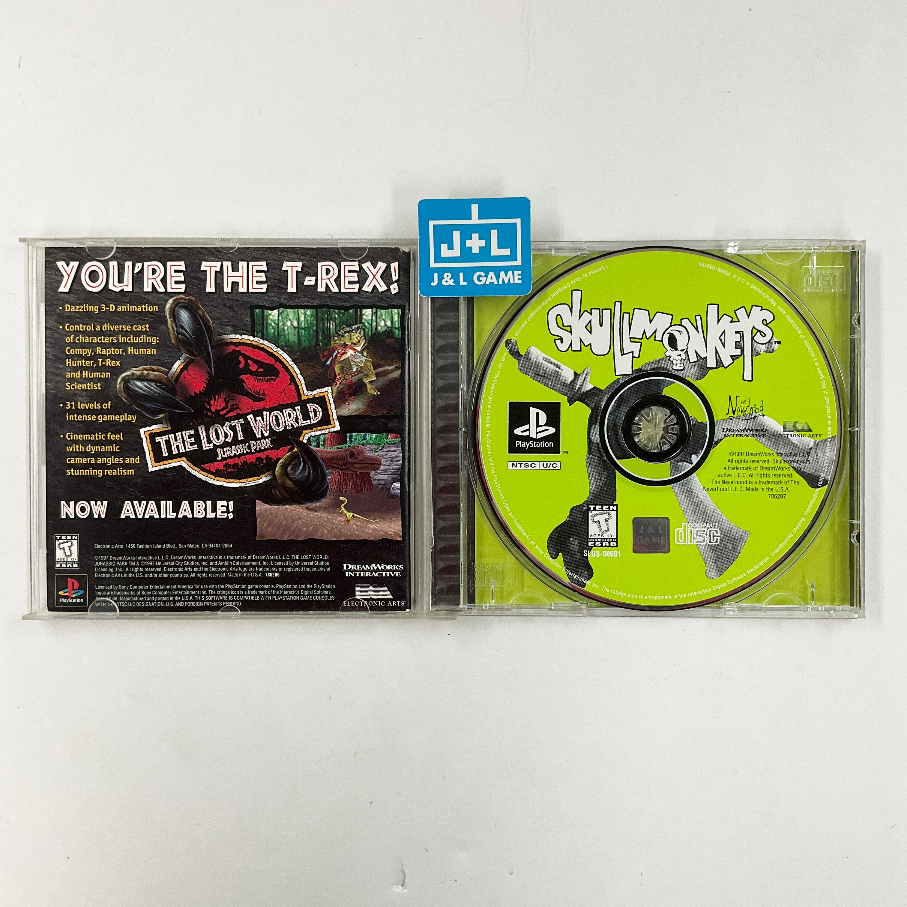 SkullMonkeys - (PS1) PlayStation 1 [Pre-Owned] Video Games Dreamworks Interactive   