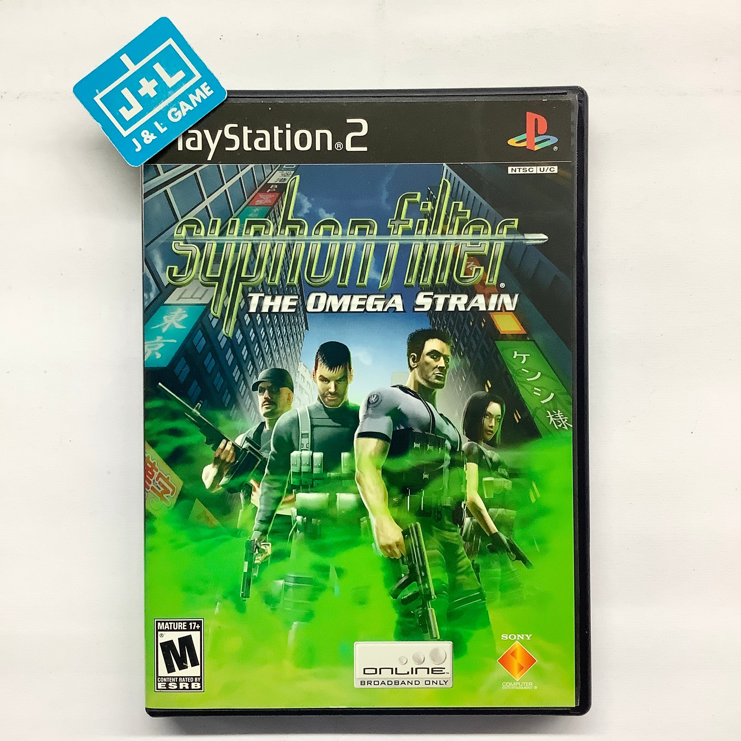 Syphon Filter: The Omega Strain - (PS2) PlayStation 2 [Pre-Owned] Video Games SCEA   