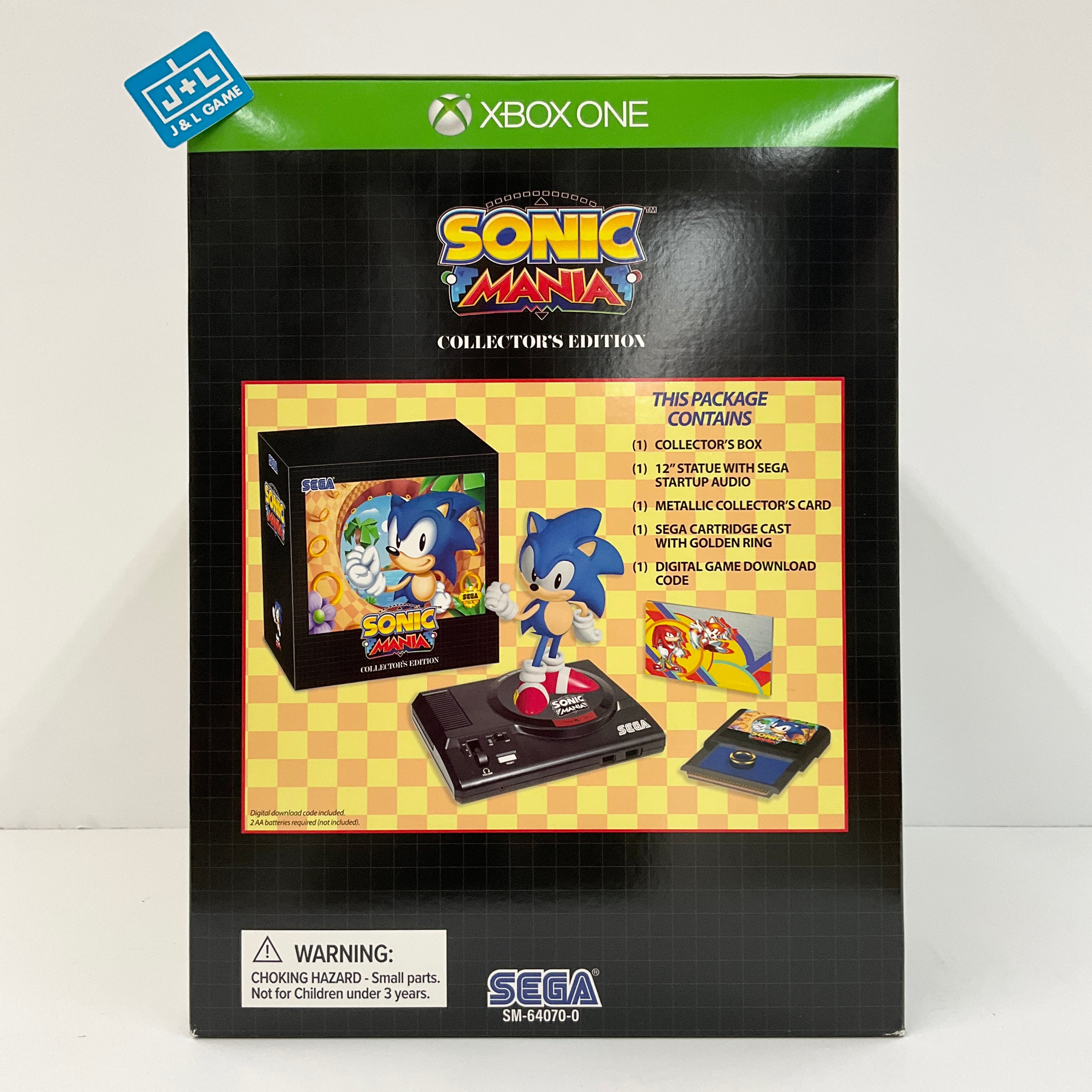 Sonic Mania: Collector's Edition - (XB1) Xbox One Video Games SEGA   
