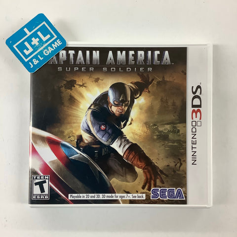 Captain America: Super Soldier - Nintendo 3DS [Pre-Owned] Video Games Sega   