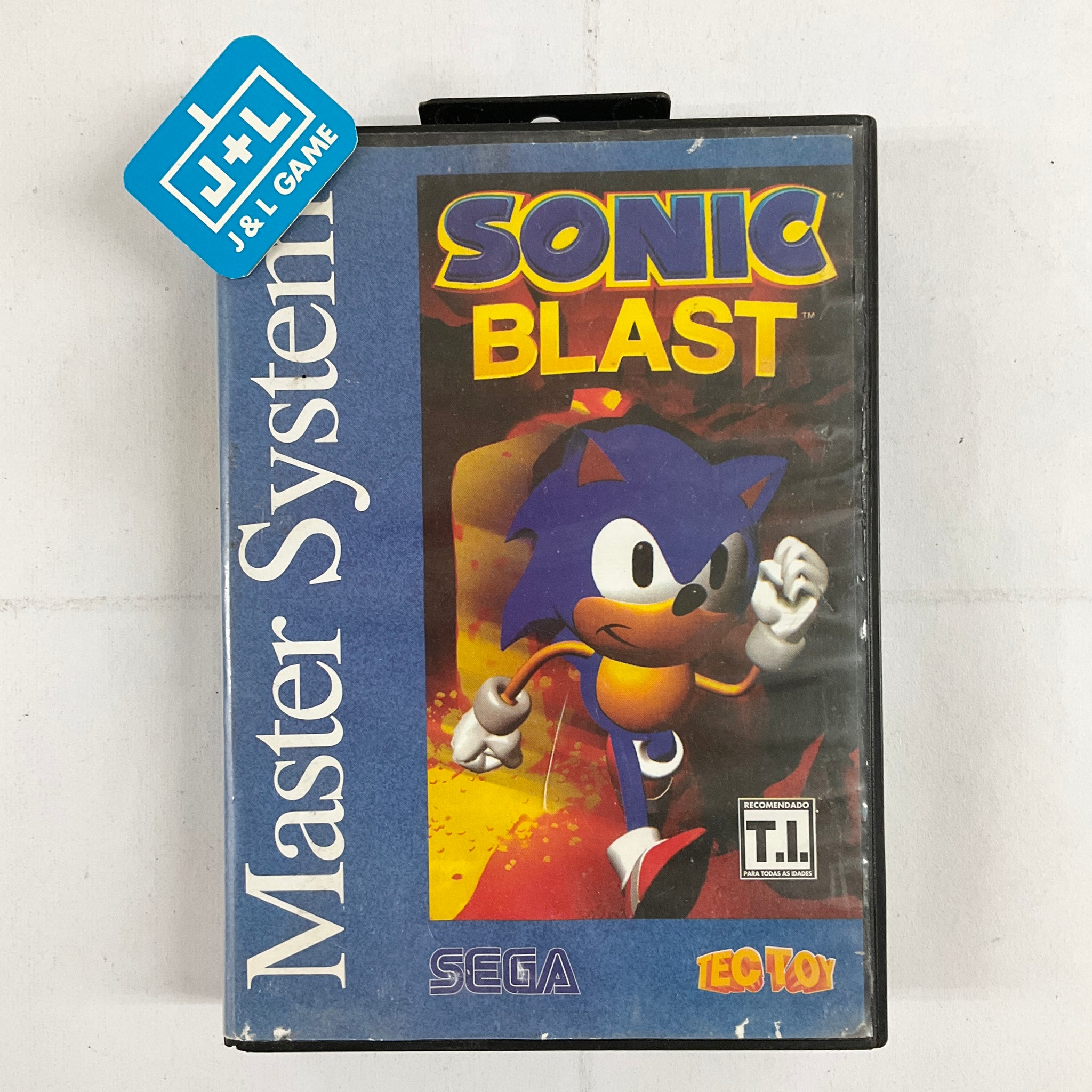 Usado: Jogo Sonic the Hedgehog - Master System em Promoção na