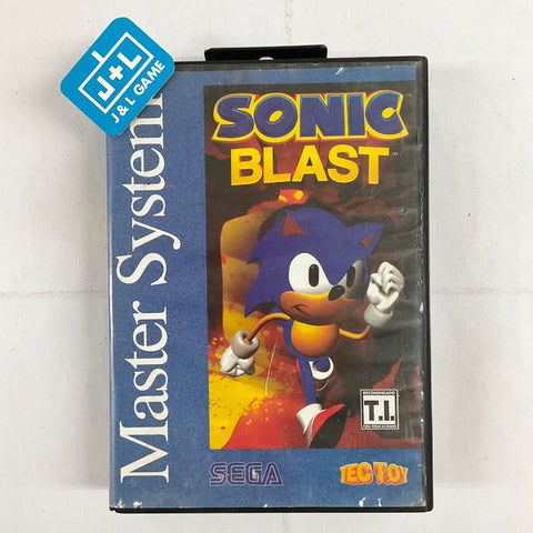 Sonic Blast - (SMS) Sega Master System [Pre-Owned] (Brazil Exclusive) Video Games Sega   