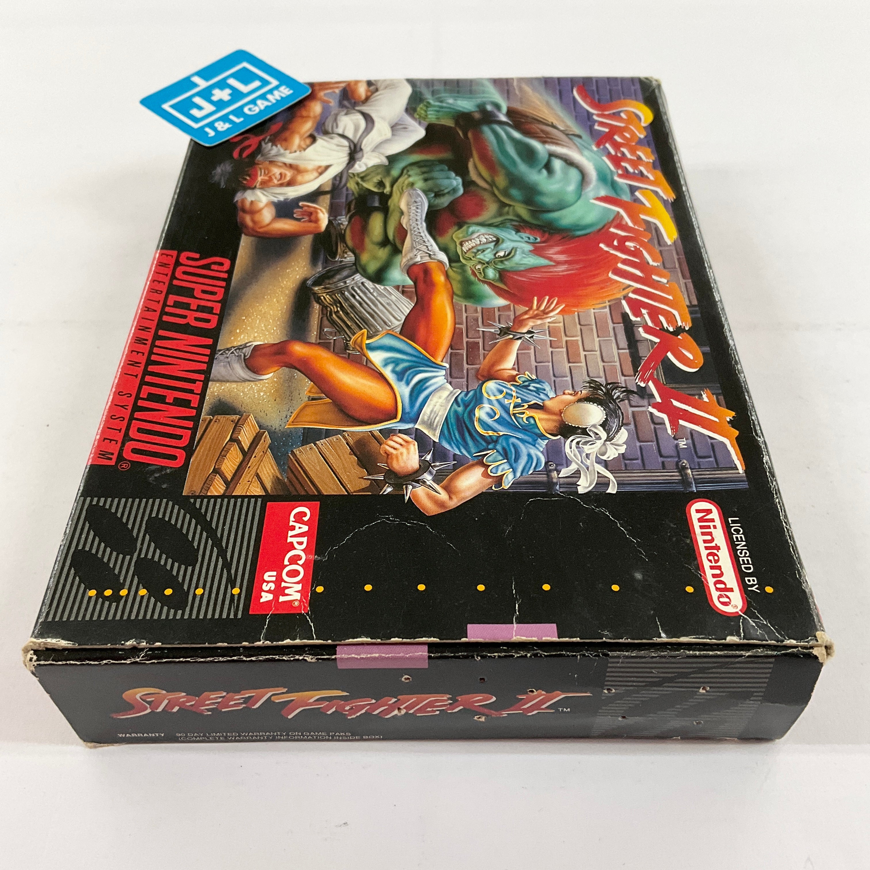 Street Fighter II - (SNES) Super Nintendo [Pre-Owned] Video Games Capcom   
