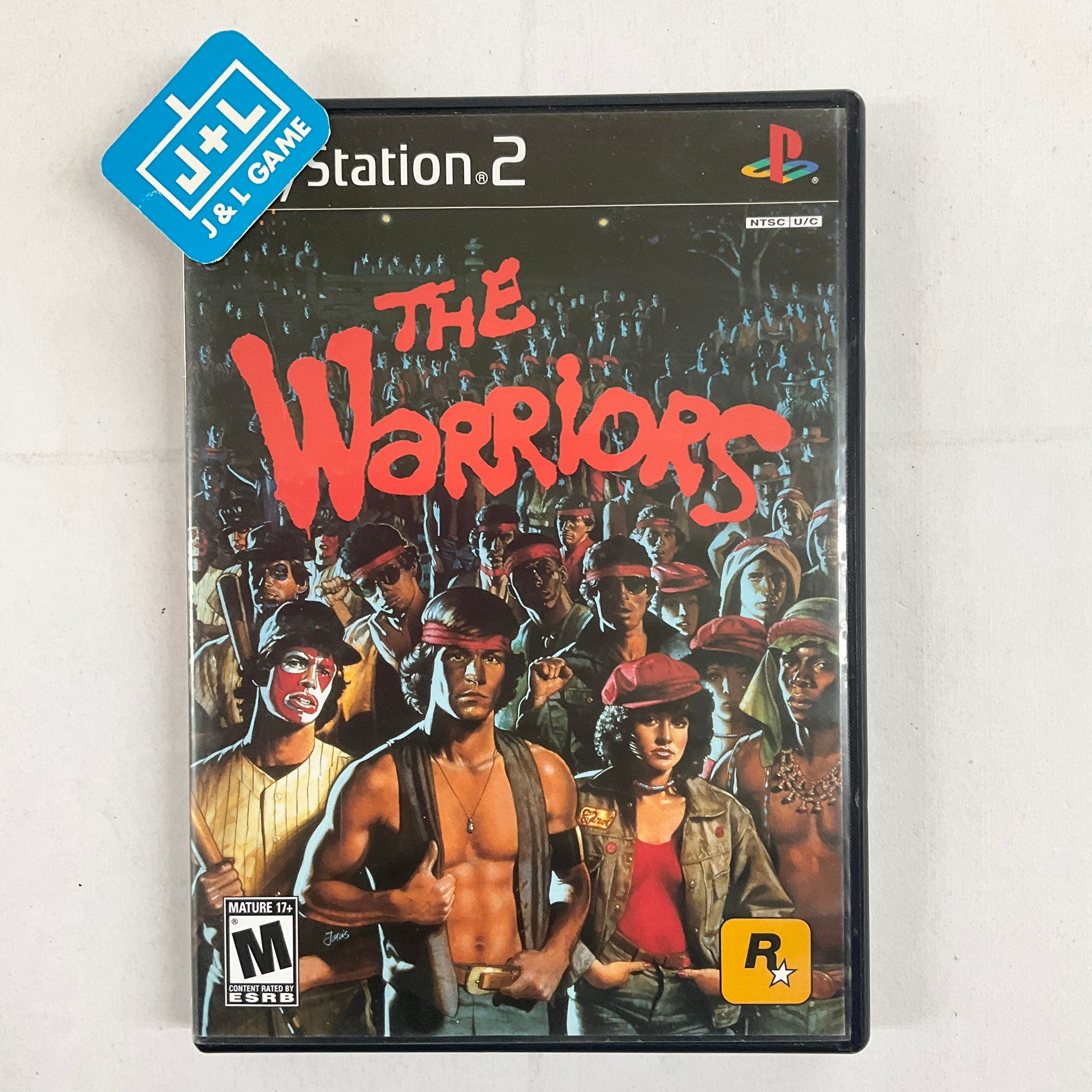 The Warriors Sur PS1 (PlayStation 1) - Version Promo Presse PAL - Bon état