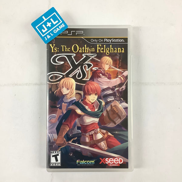 Ys: The Oath in Felghana - Sony PSP [Pre-Owned] | J&L Game