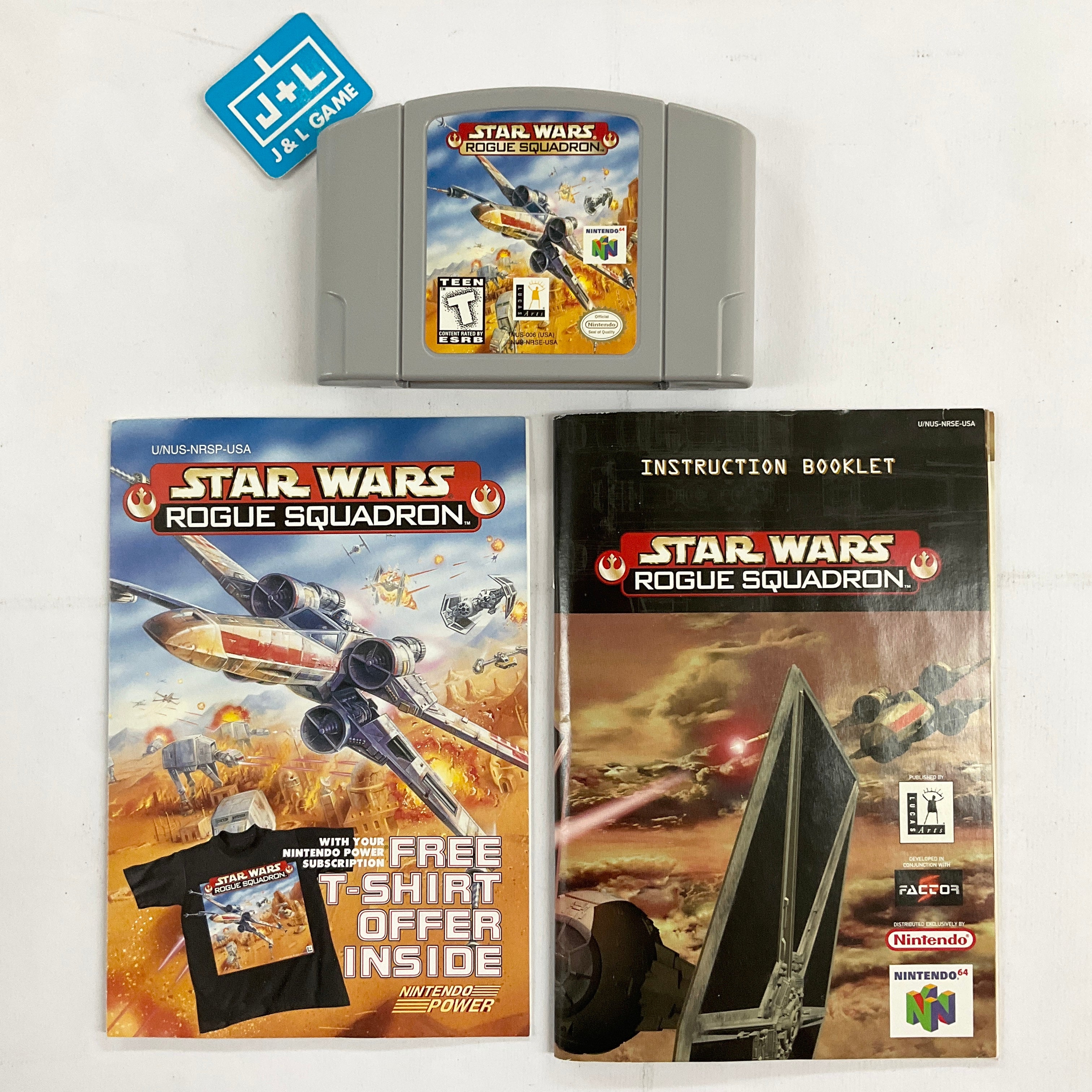Star Wars: Rogue Squadron - (N64) Nintendo 64 [Pre-Owned] Video Games LucasArts   