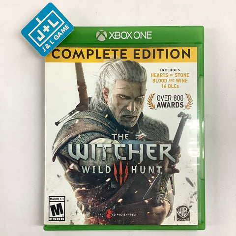 Witcher 3: Wild Hunt Complete Edition - (XB1) Xbox One [Pre-Owned] Video Games WB Games   