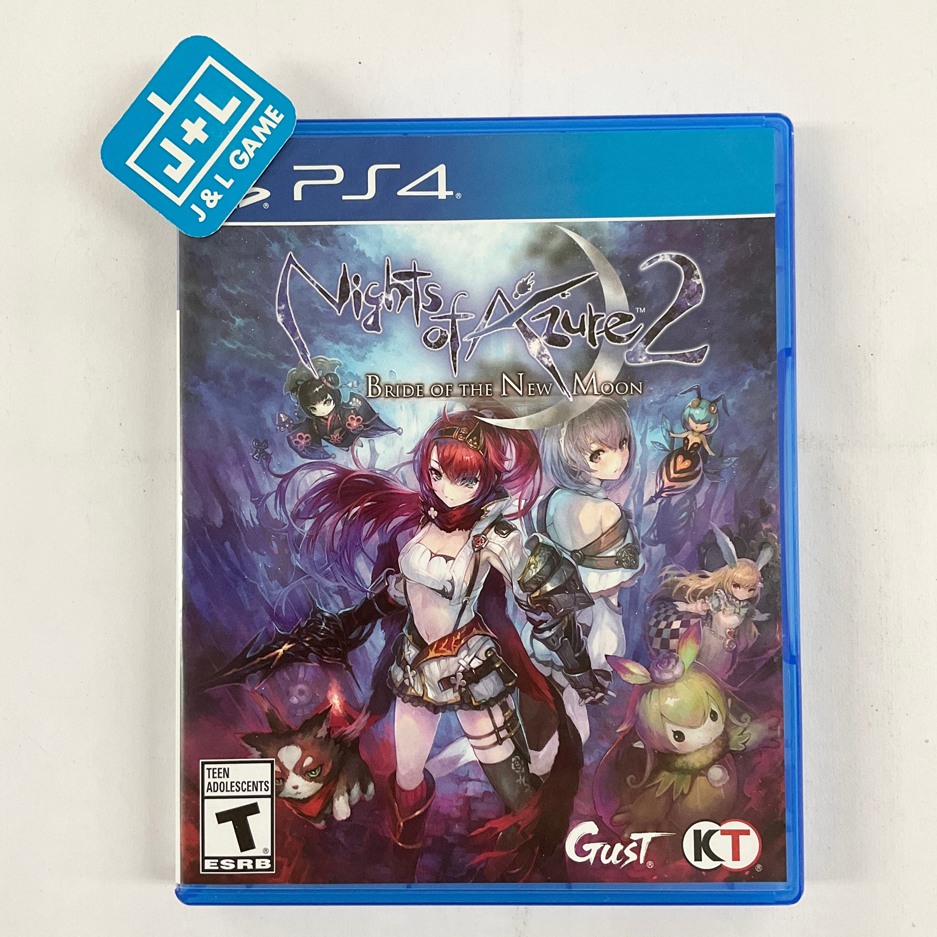 Nights of Azure 2: Bride of the New Moon - (PS4) PlayStation 4 [Pre-Owned] Video Games KT Gust   