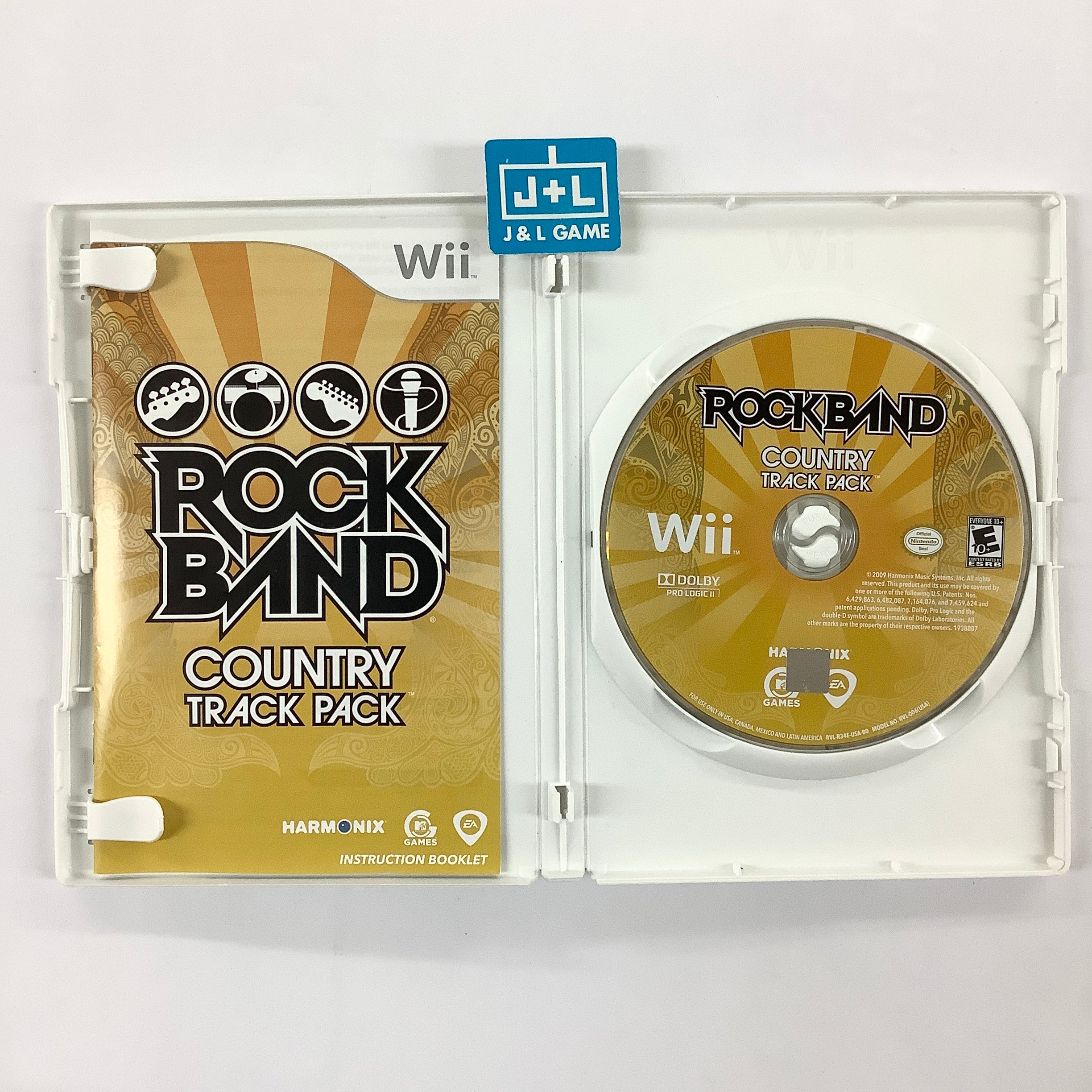Rock Band: Country Track Pack - Nintendo Wii [Pre-Owned] Video Games MTV Games   
