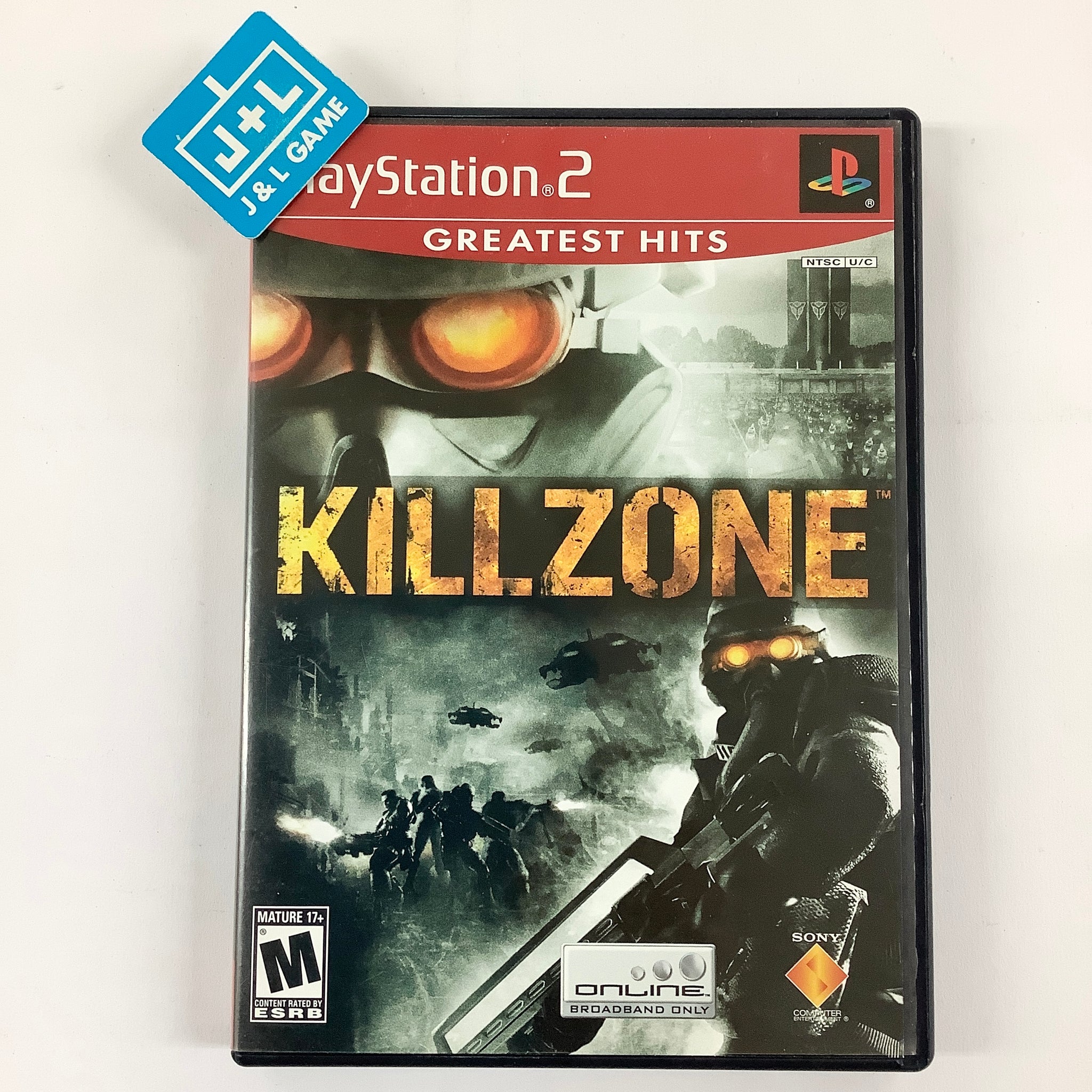 Killzone, New Item, Box, and Manual