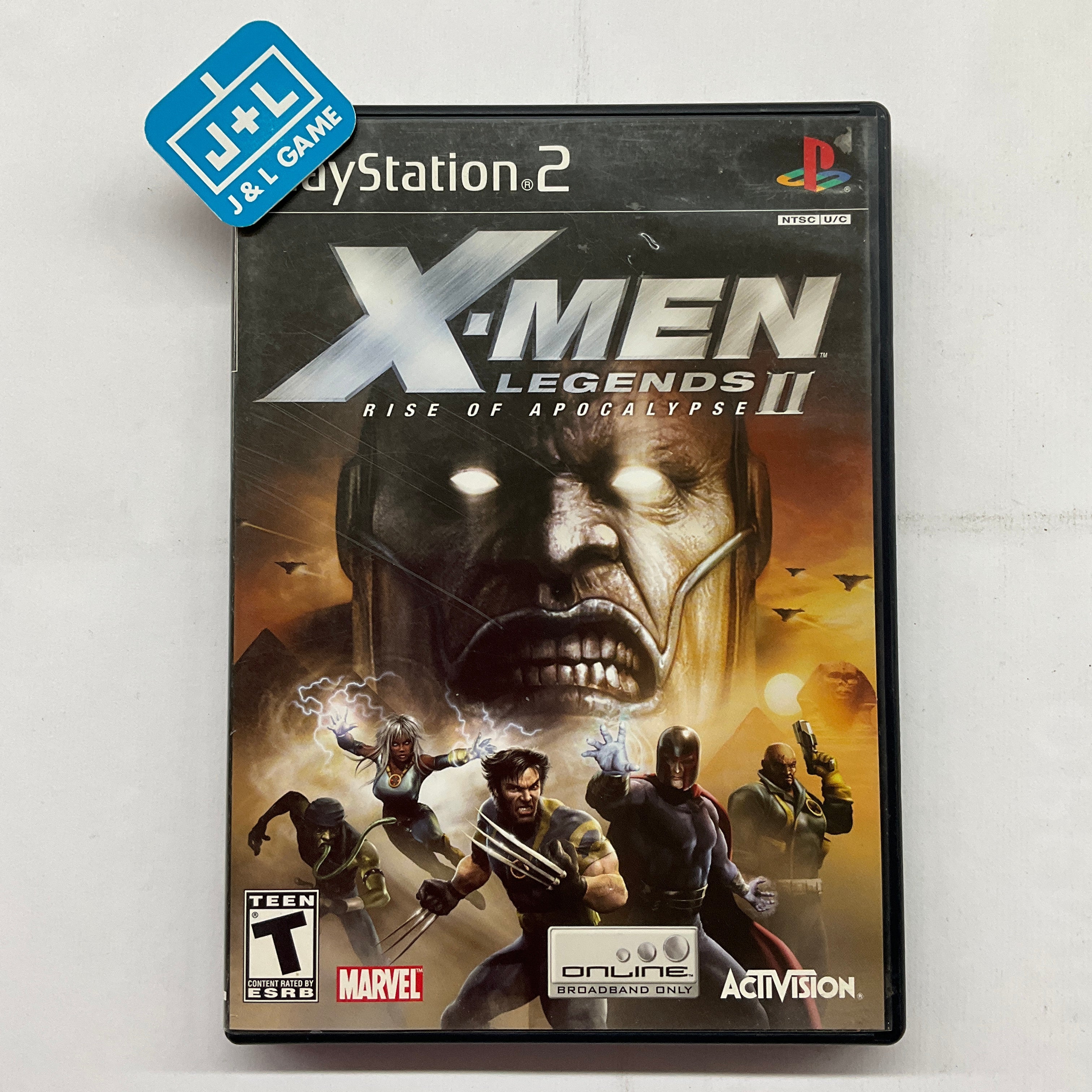 X-Men Legends II: Rise of Apocalypse - (PS2) PlayStation 2 [Pre-Owned] Video Games Activision   