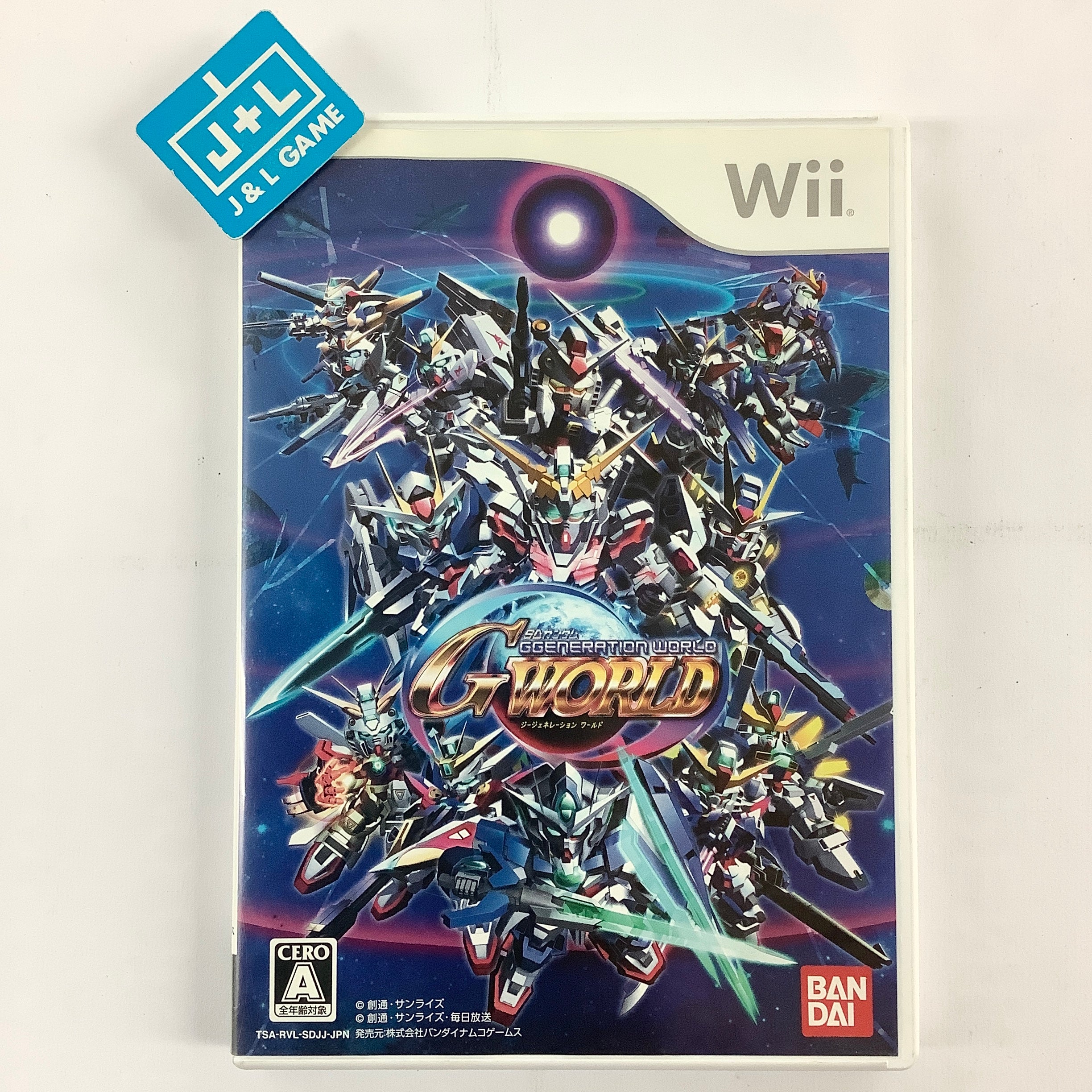 レトロゲーム各種、GBA、DS、GC、Wii、PSP SD Gundam G Generation World - Nintendo Wii [Pre-Owned] (Japanese