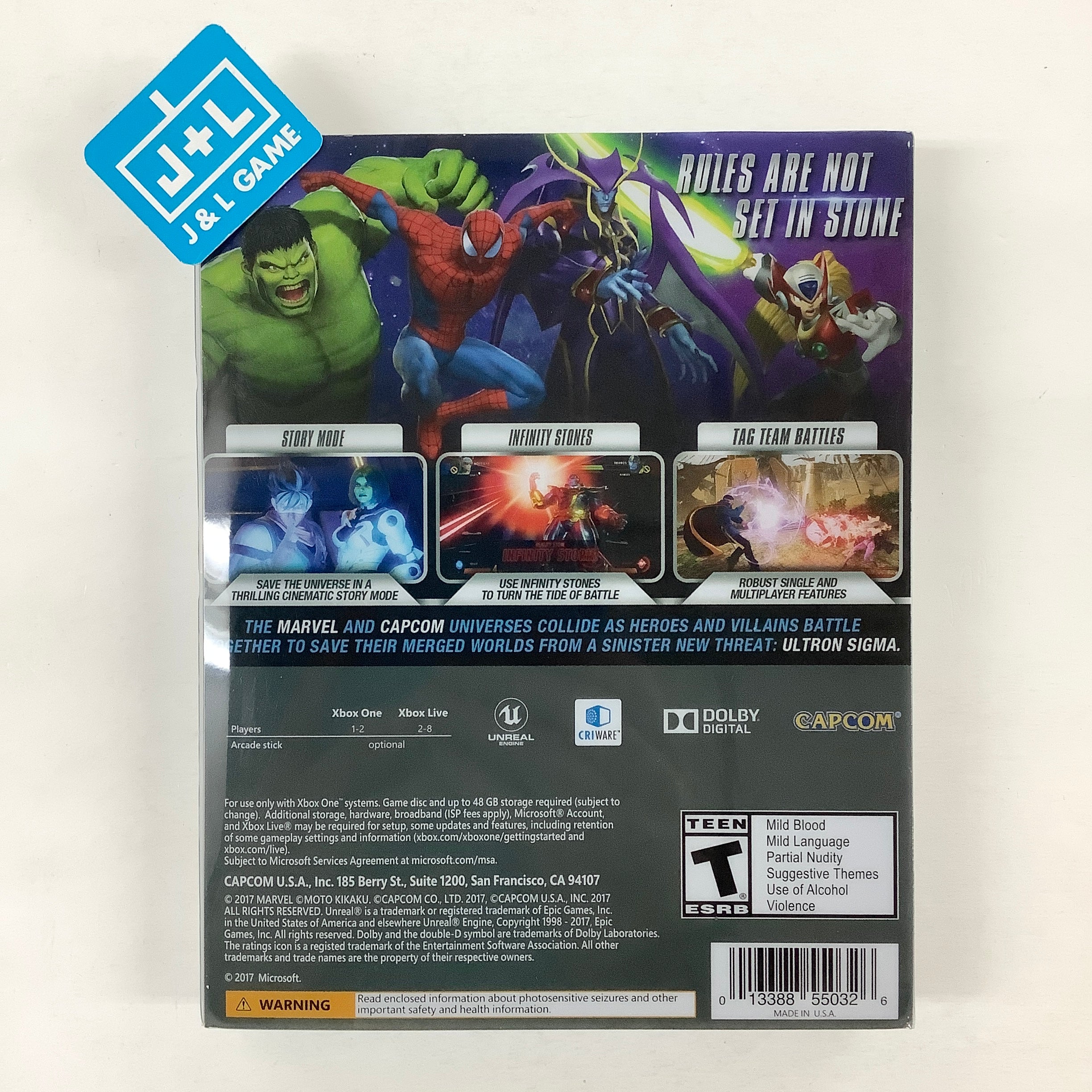 Marvel Vs. Capcom: Infinite (Deluxe Edition) - (XB1) Xbox One [Pre-Owned] Video Games Capcom   