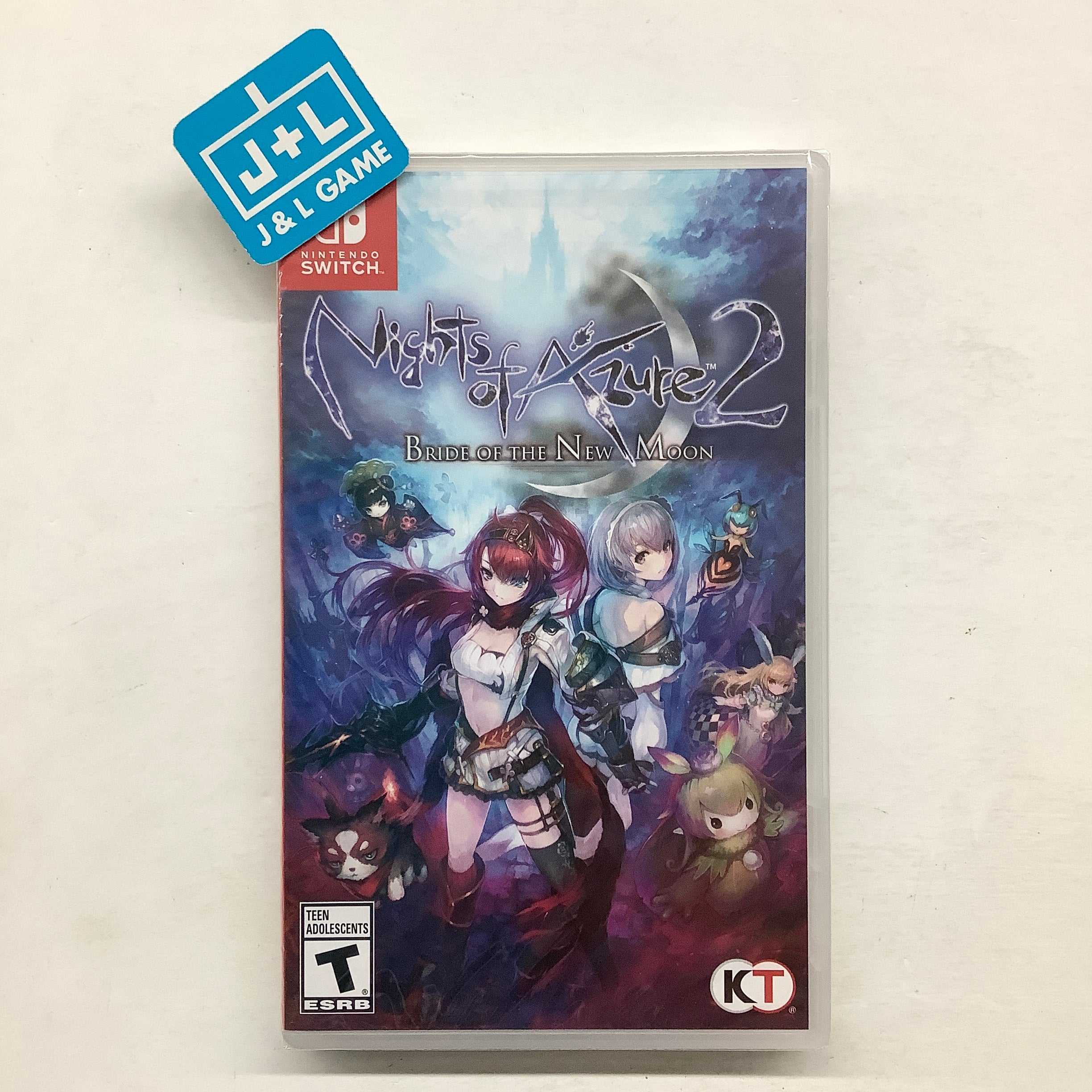 Nights of Azure 2: Bride Of The New Moon - (NSW) Nintendo Switch Video Games NIS America   