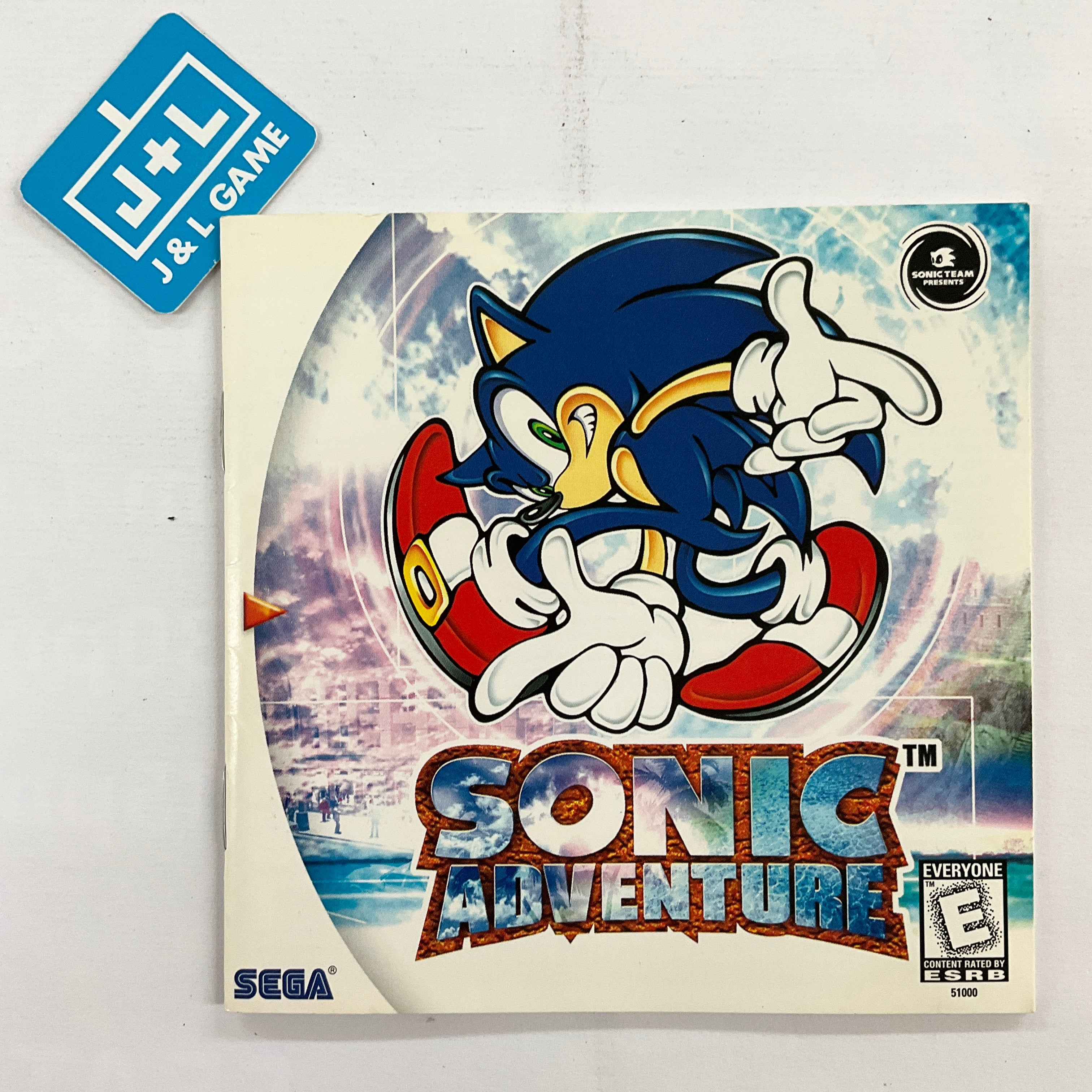 Sonic Adventure - (DC) SEGA Dreamcast  [Pre-Owned] Video Games Sega   
