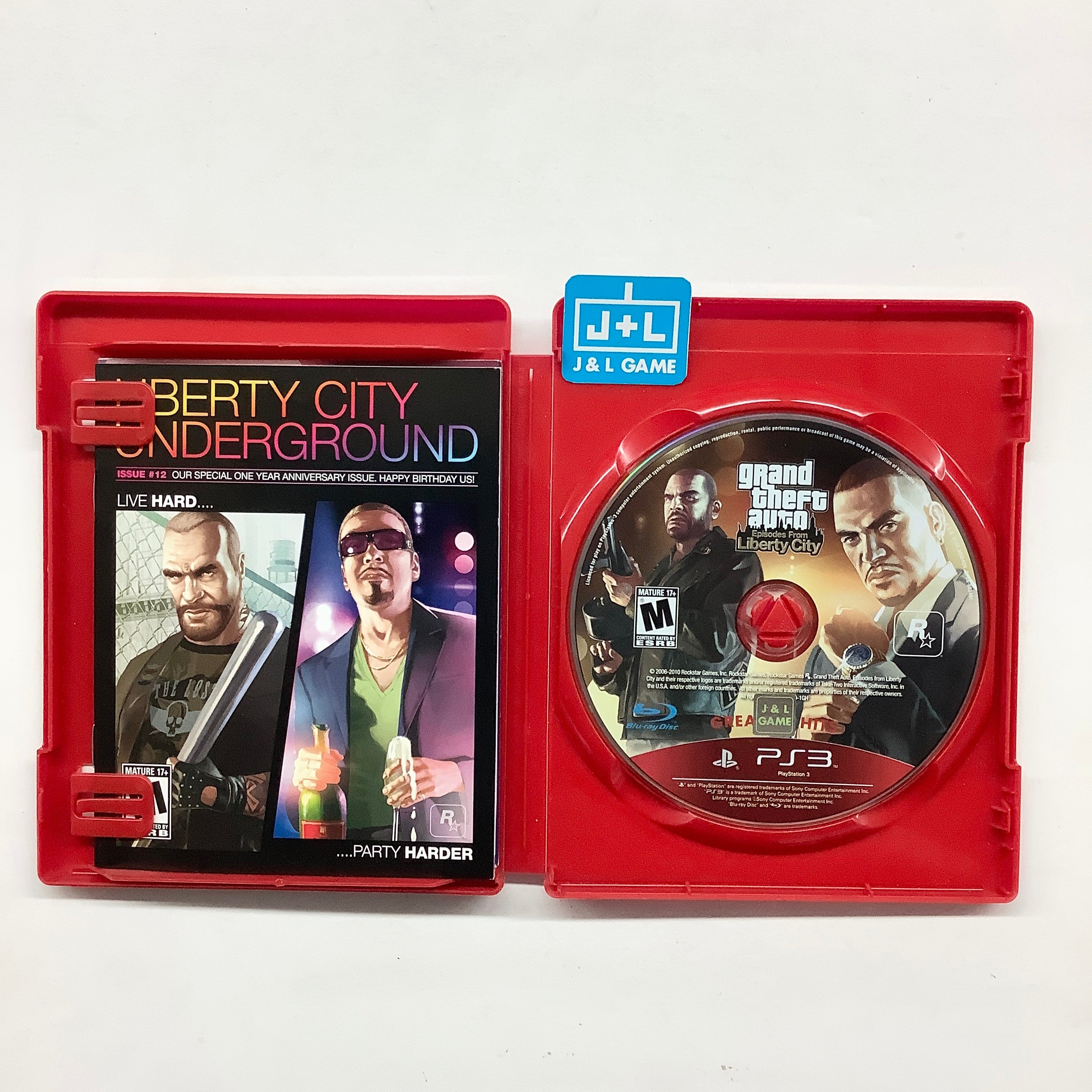 Grand Theft Auto: Episodes from Liberty City (Greatest Hits) - (PS3) PlayStation 3 [Pre-Owned] Video Games Rockstar Games   