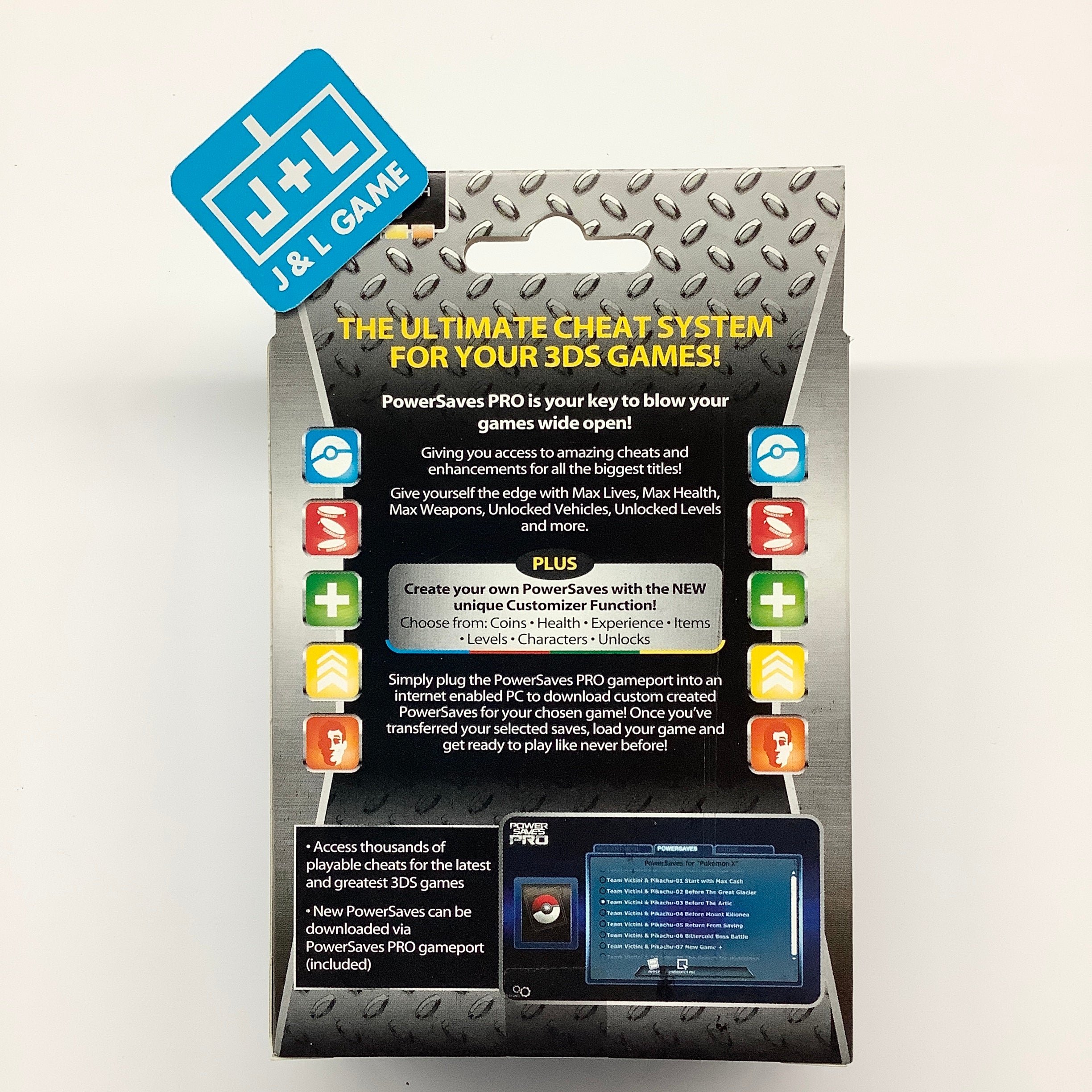 Datel Action Replay Power Saves Pro - Nintendo 3DS Accessories Datel   