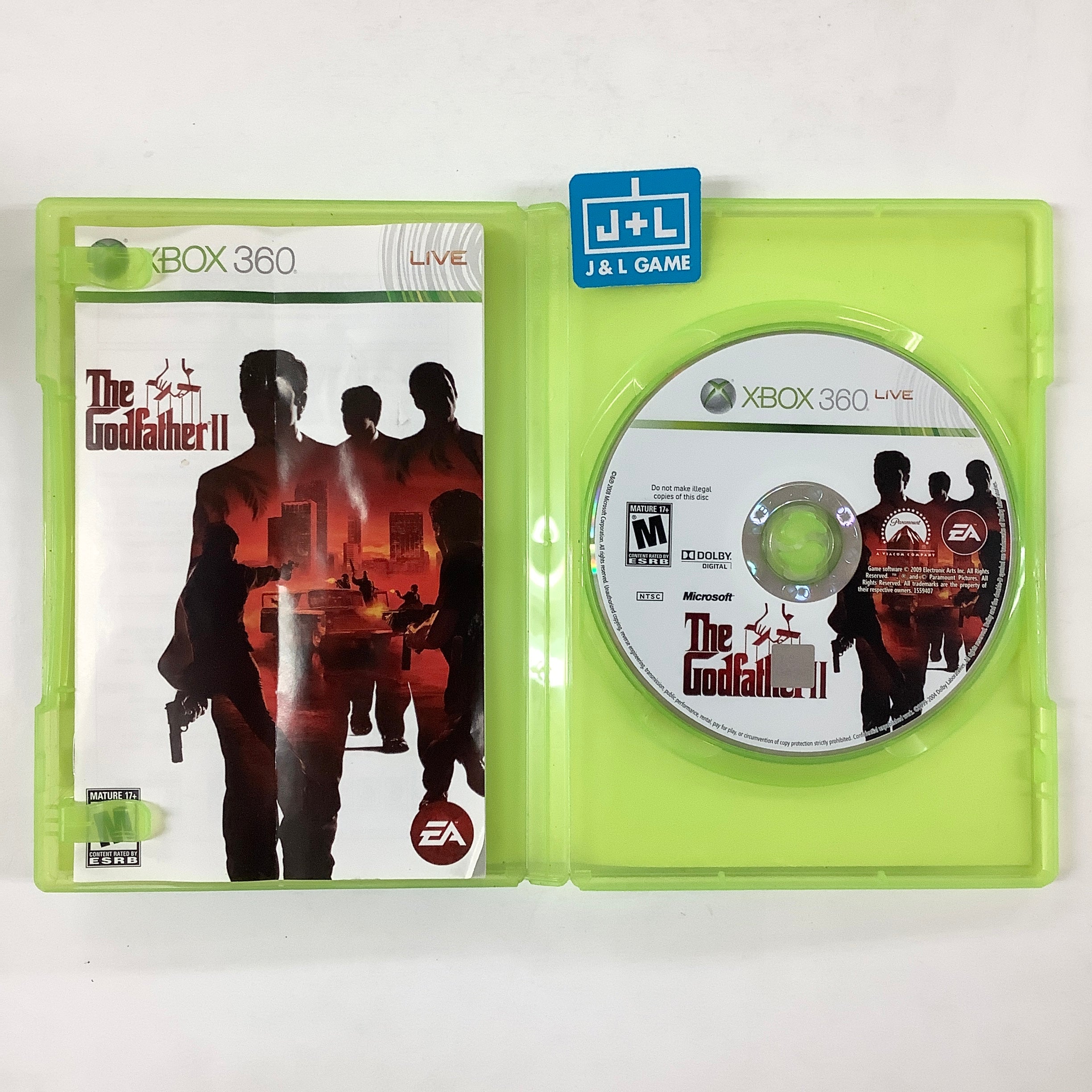 The Godfather II - Xbox 360 [Pre-Owned] Video Games Electronic Arts   