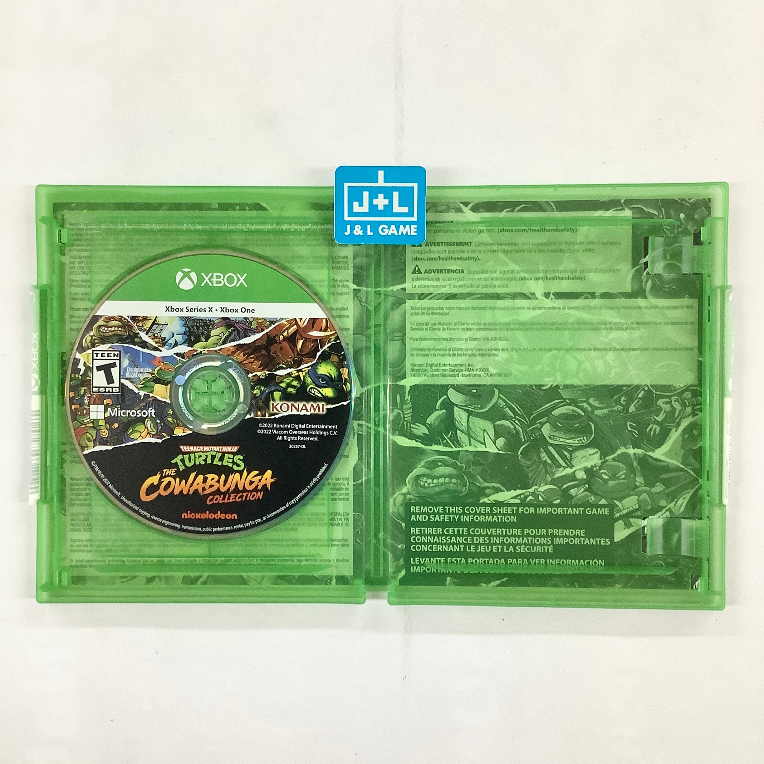 Teenage Mutant Ninja Turtles: The Cowabunga Collection - (XSX) Xbox Series X [UNBOXING] Video Games Konami   