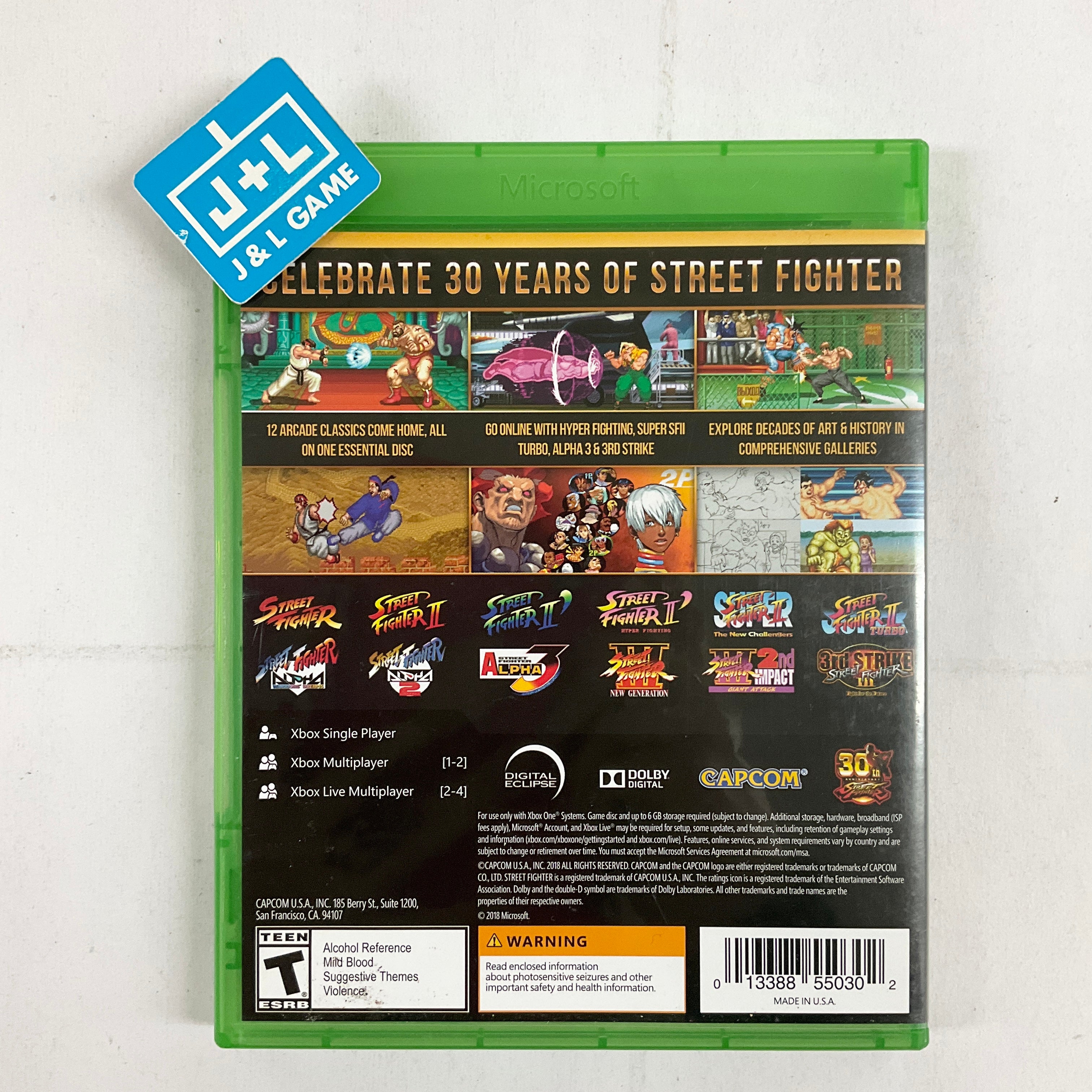 Street Fighter 30th Anniversary Collection - (XB1) Xbox One [Pre-Owned] Video Games Capcom   