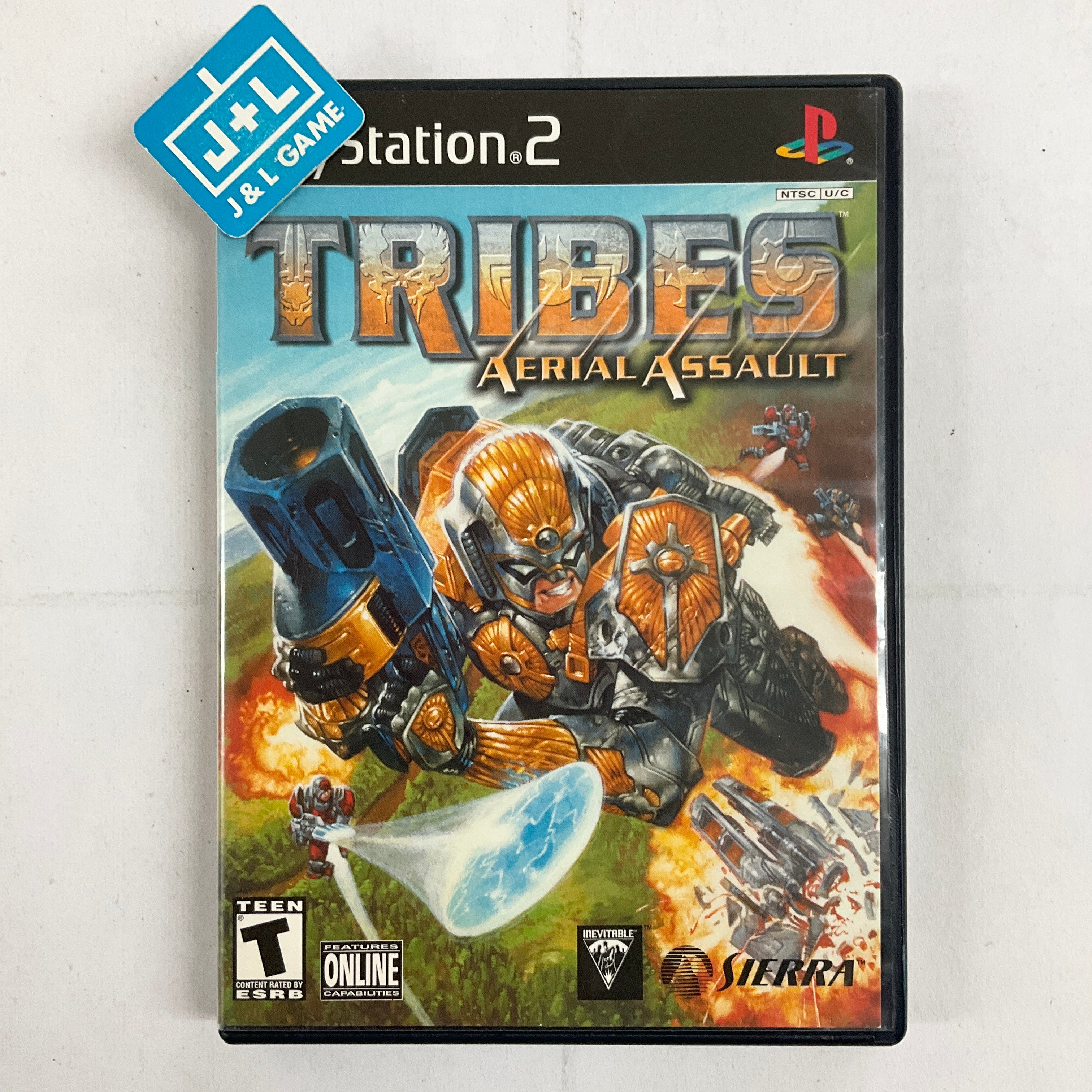 Tribes Aerial Assault - (PS2) PlayStation 2 [Pre-Owned] Video Games Sierra Entertainment   