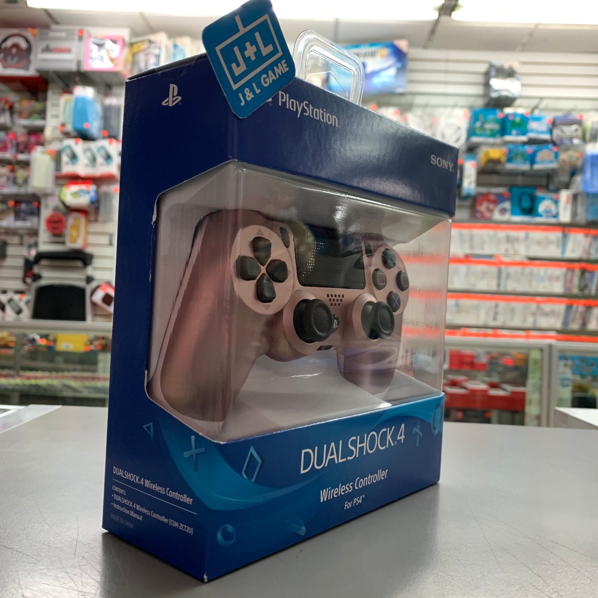 DualShock 4 Wireless Controller (Rose Gold) - (PS4) 4 – J&L Games New York City