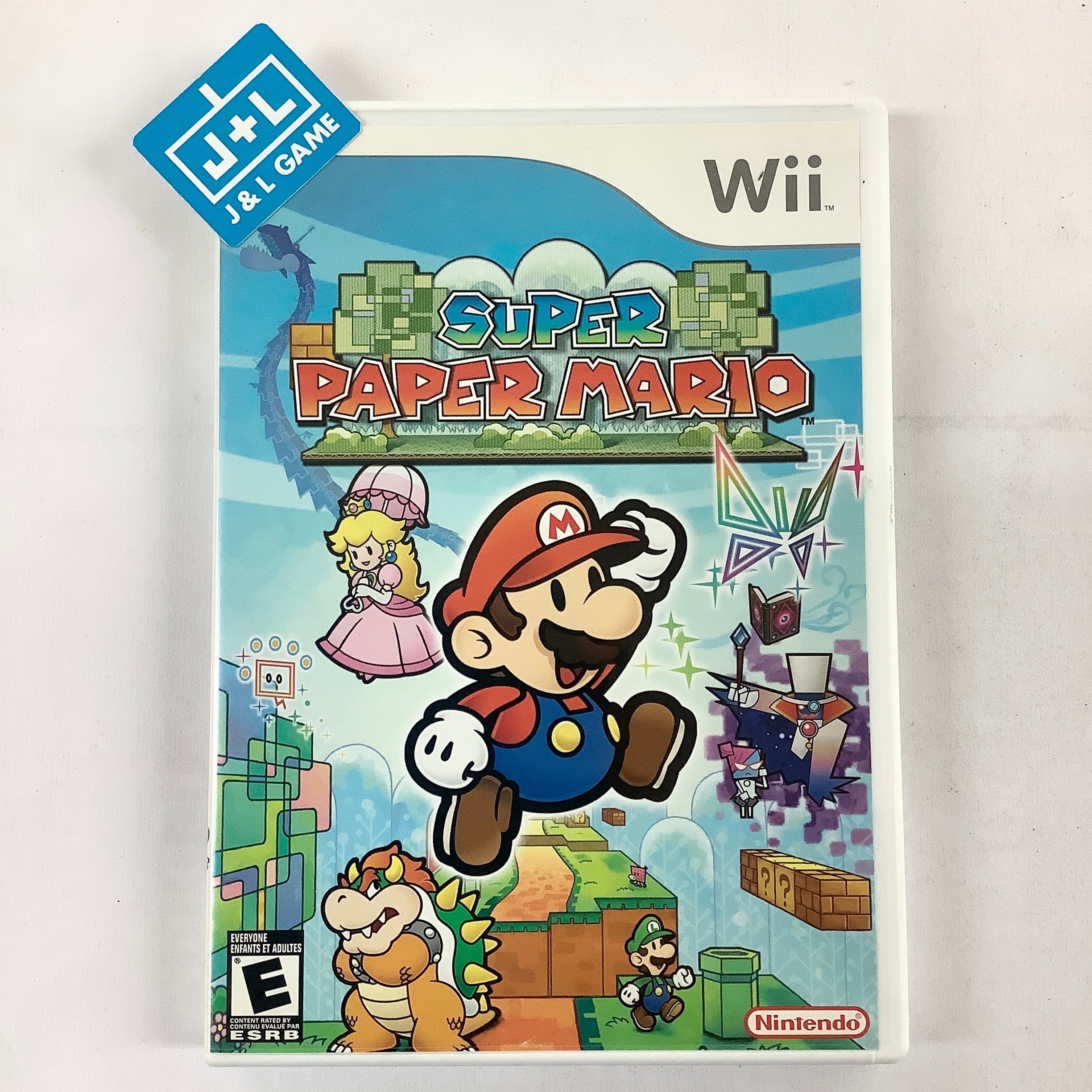 Super Paper Mario - Nintendo Wii [Pre-Owned] Video Games Nintendo   