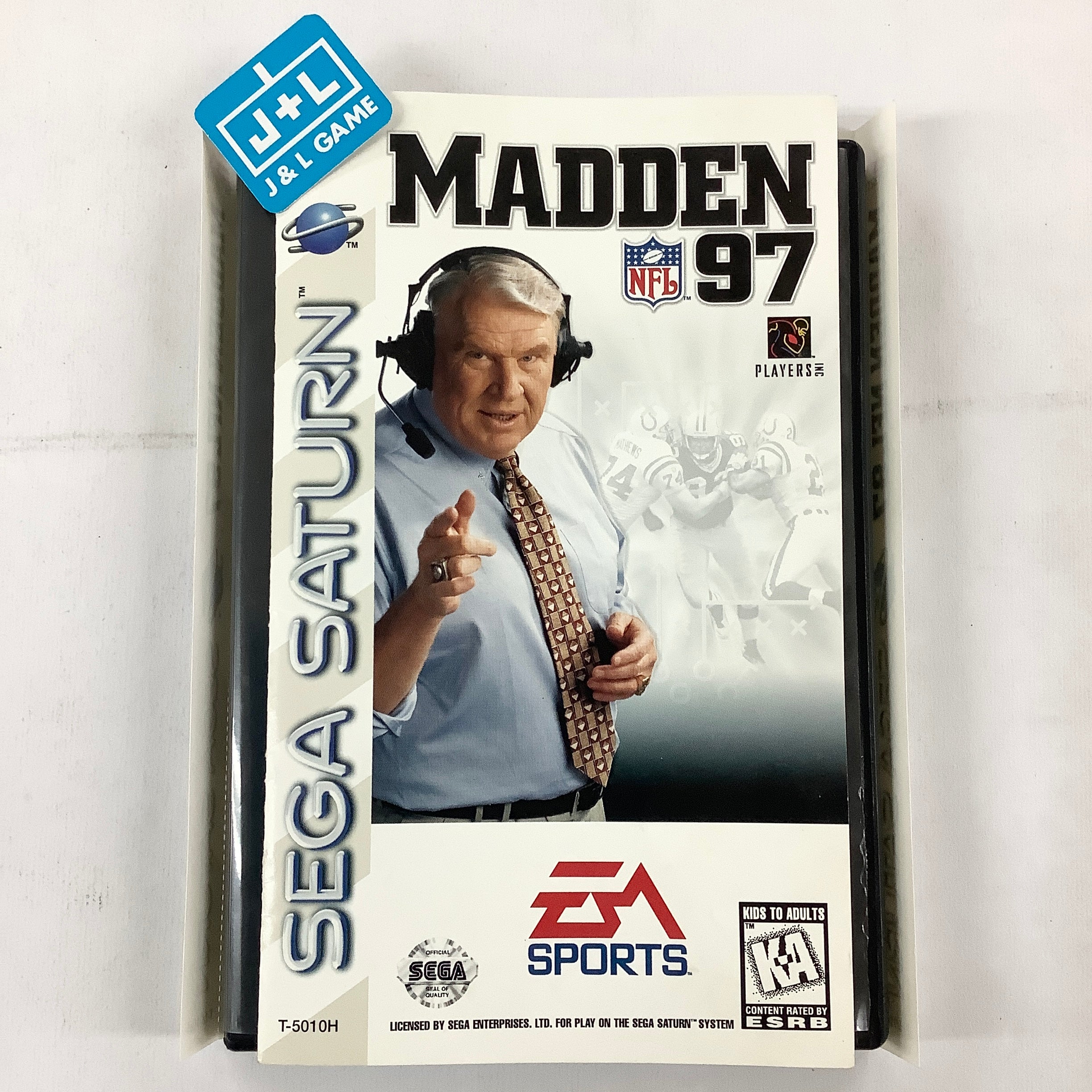 Madden NFL 97 - (SS) SEGA Saturn [Pre-Owned] | J&L Game