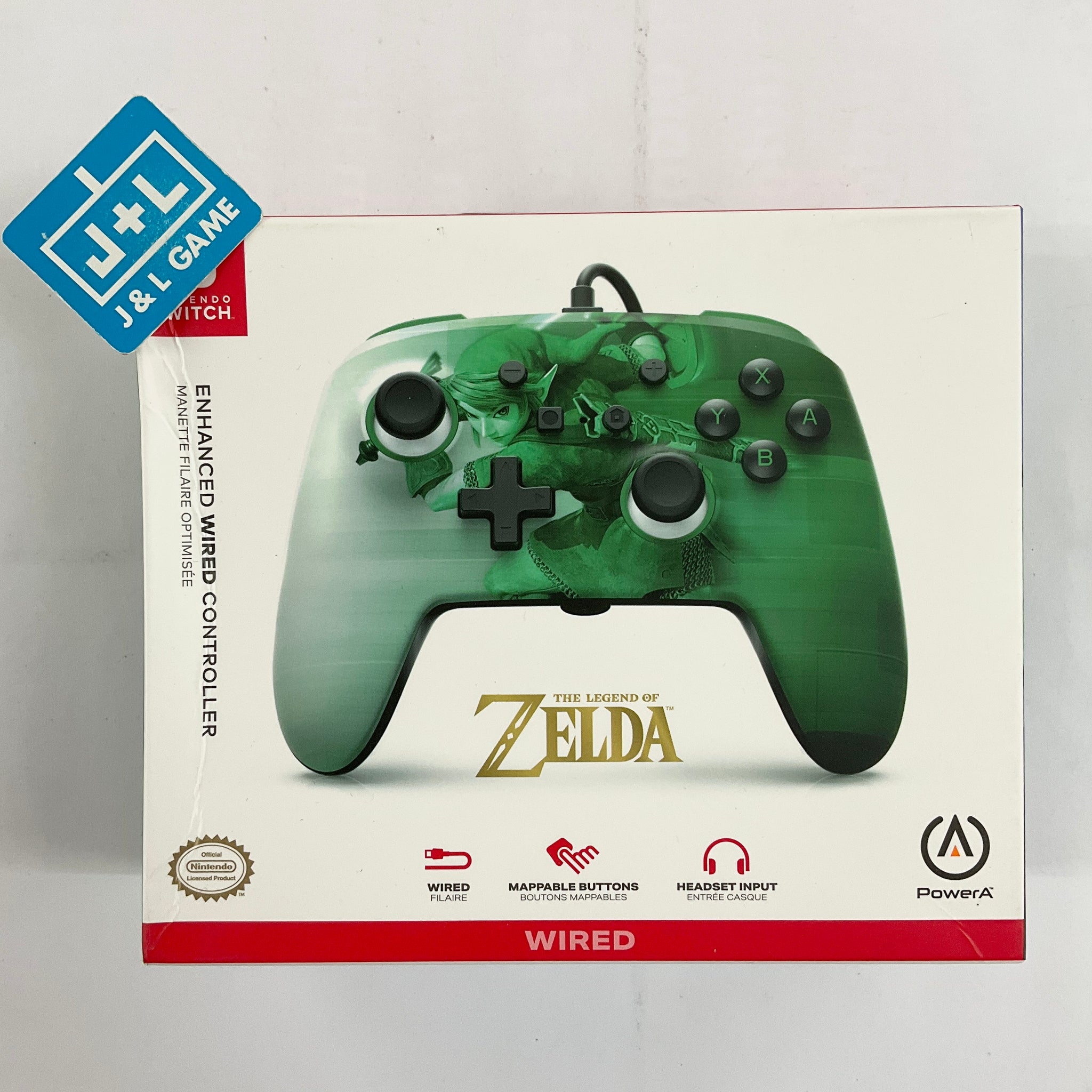 Sprællemand i morgen skræmmende PowerA Enhanced Wired Controller (Heroic Link) - (NSW) Nintendo Switch –  J&L Video Games New York City