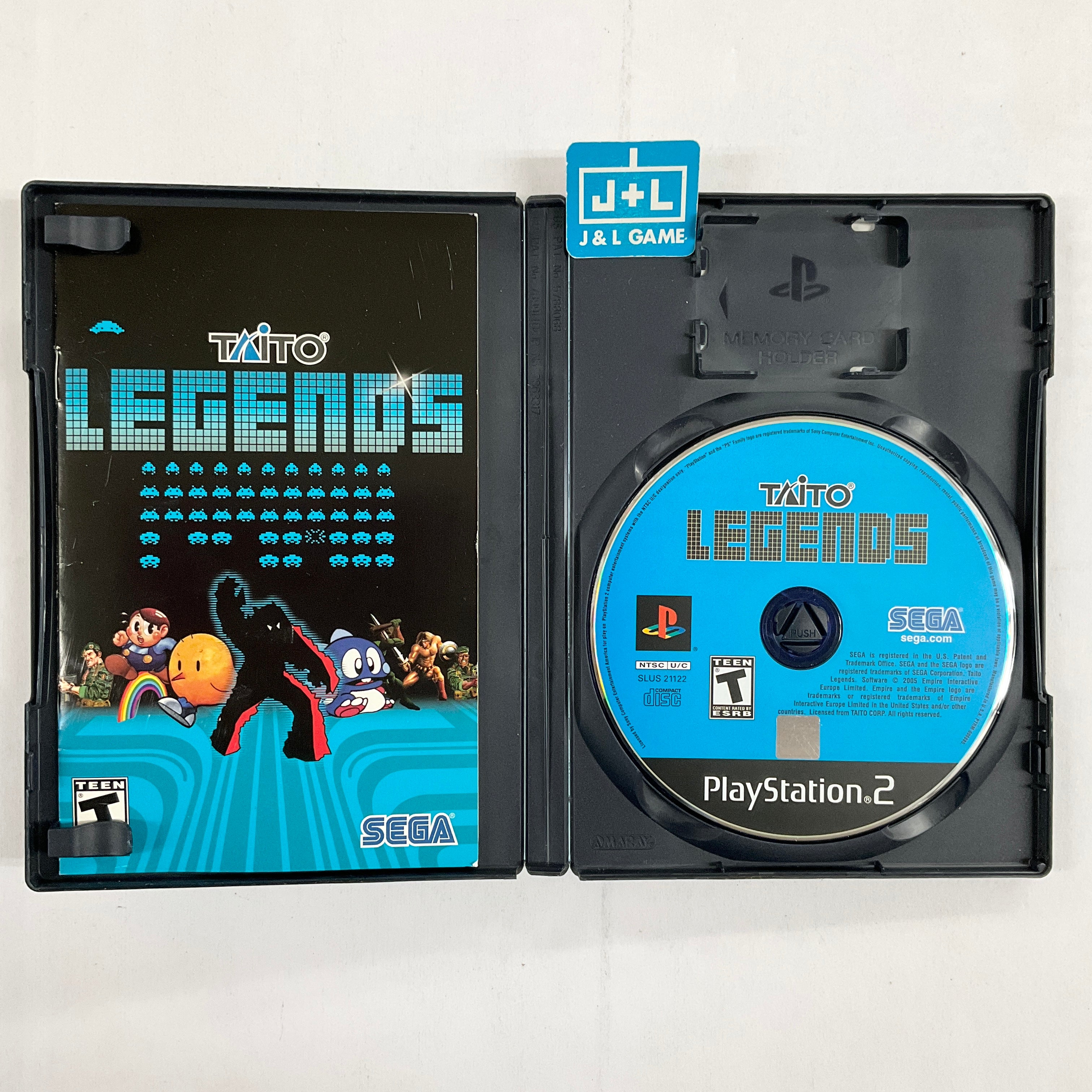 Taito Legends - (PS2) PlayStation 2 [Pre-Owned] | J&L Game