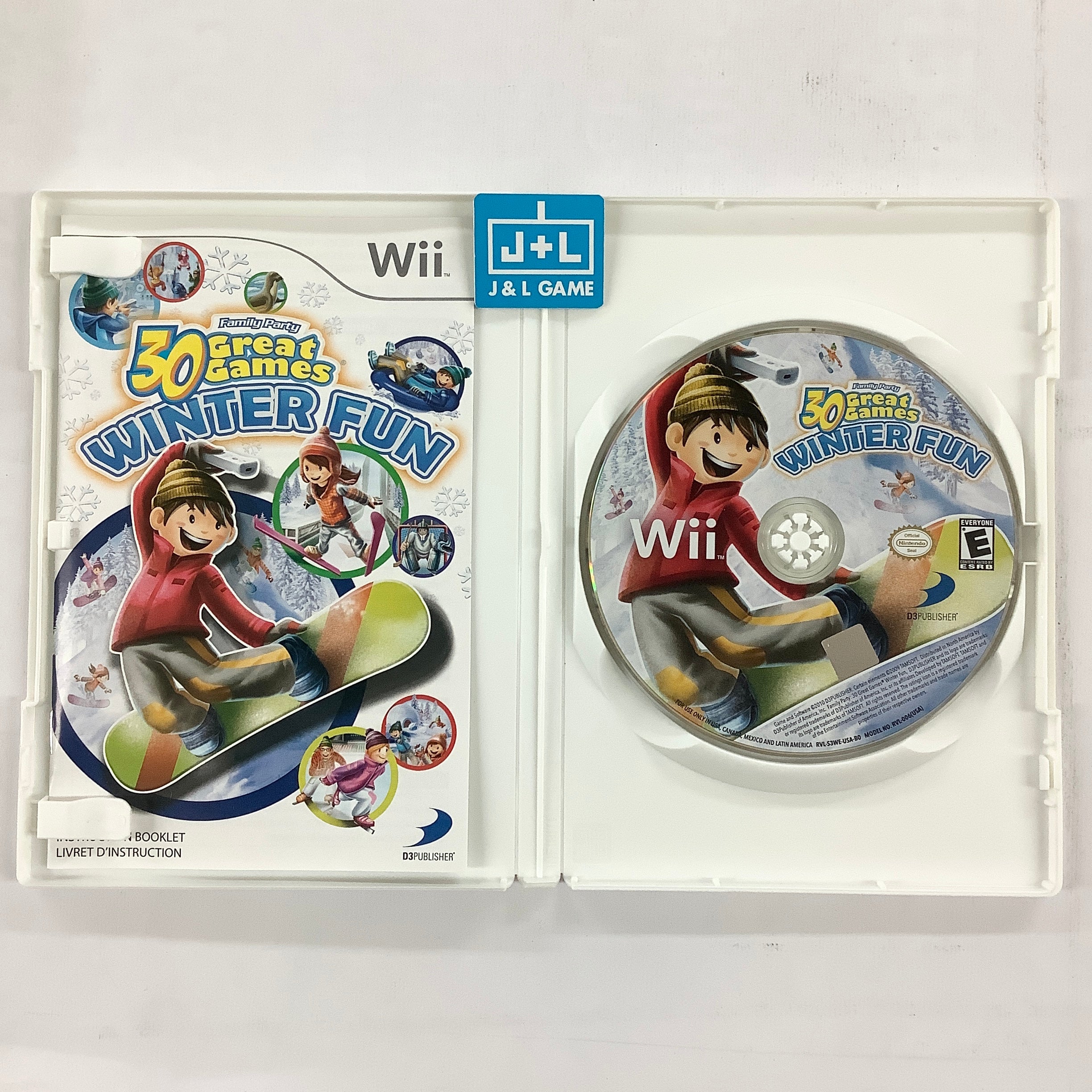 Family Party Winter Fun - Nintendo Wii [Pre-Owned] Video Games D3 Publisher   