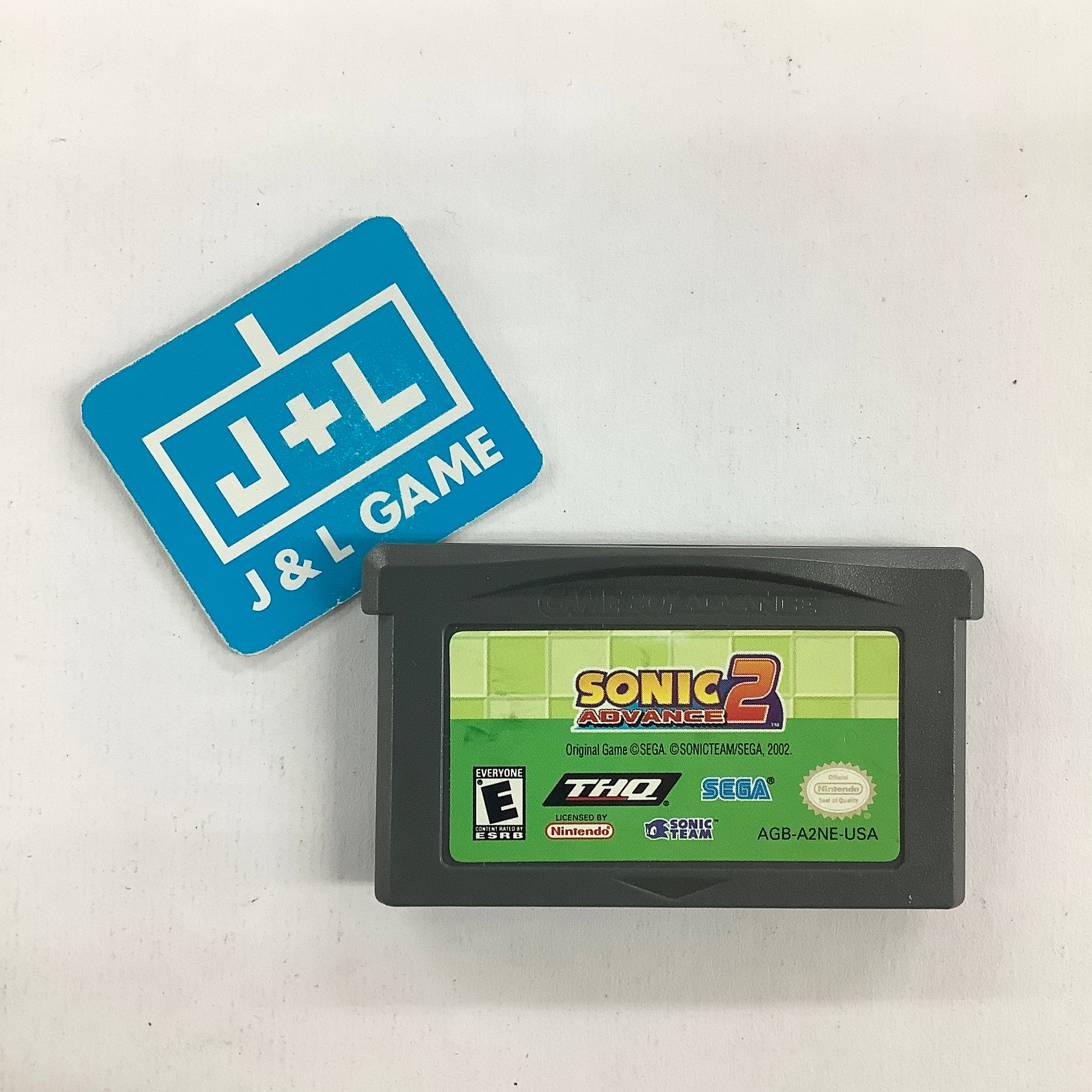 Sonic Advance 2 - (GBA) Game Boy Advance [Pre-Owned] Video Games THQ   