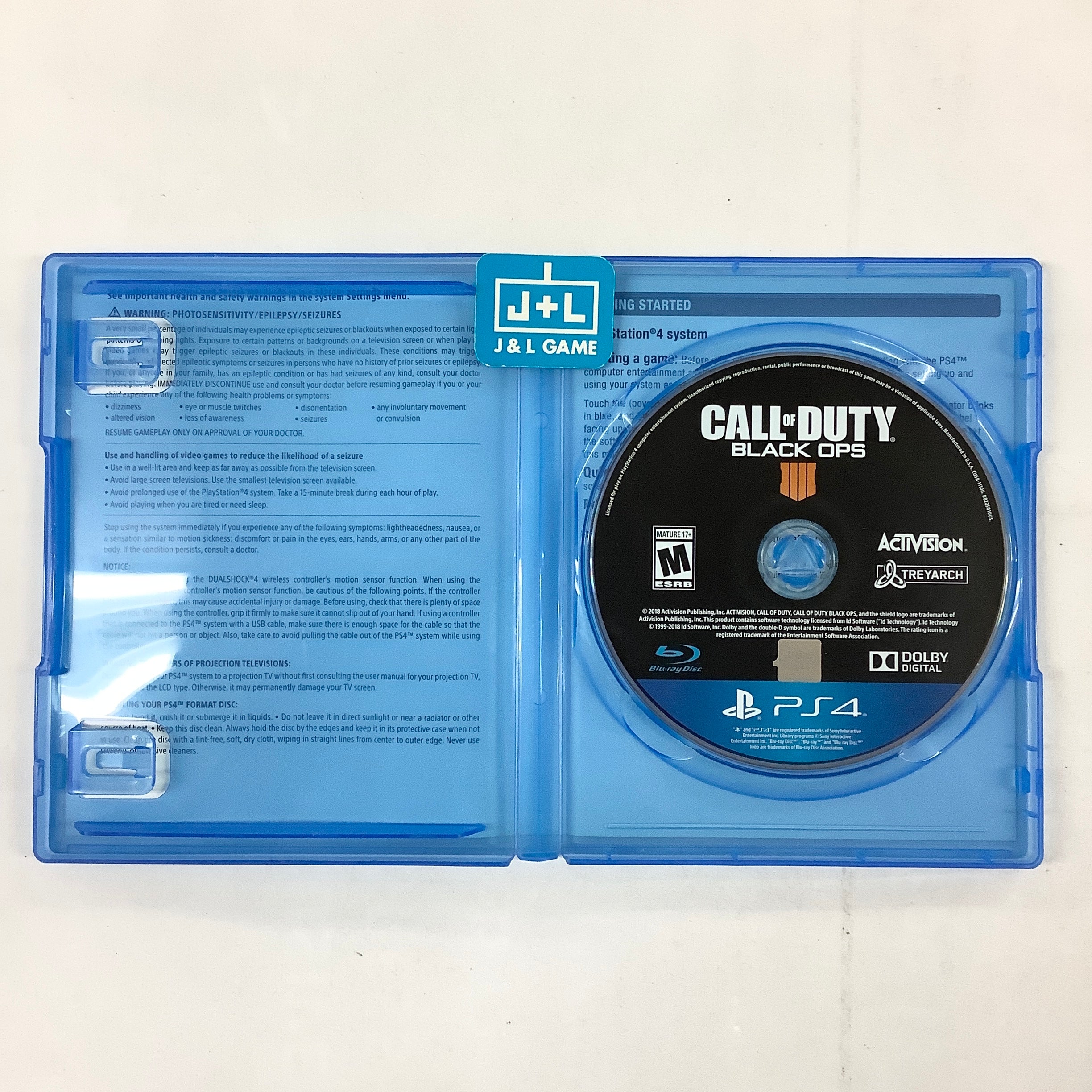 Call of Duty: Black Ops IIII - (PS4) PlayStation 4 [Pre-Owned] Video Games ACTIVISION   
